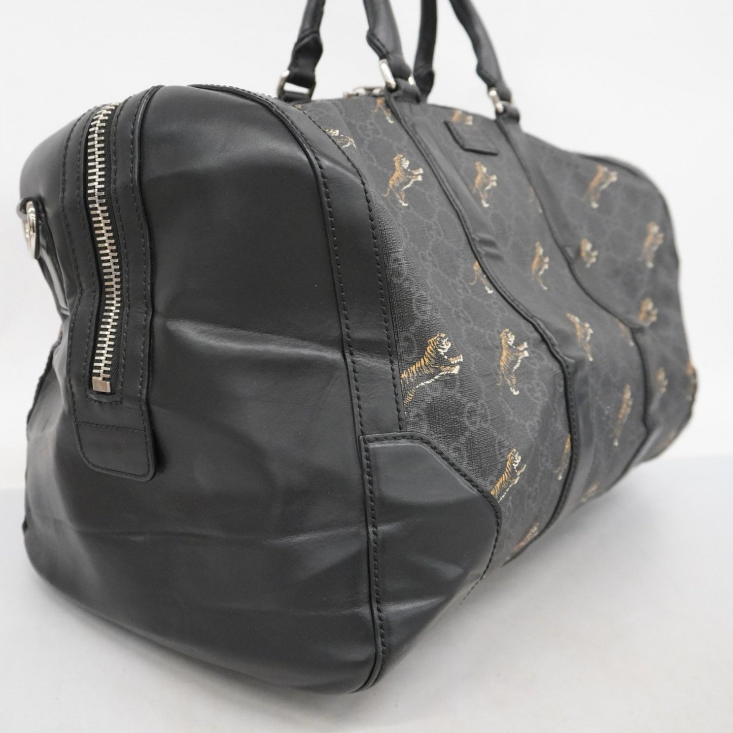 Gucci Gg Supreme Boston Bag 474131 Black