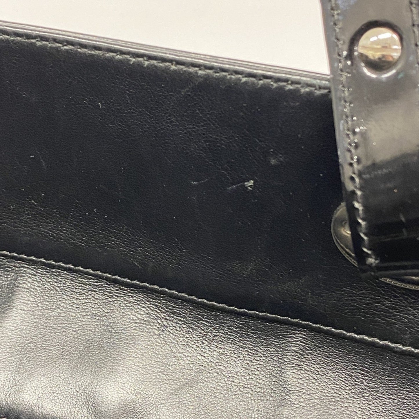 Chanel Paris-Biarritz Tote Bag In Black Patent Leather