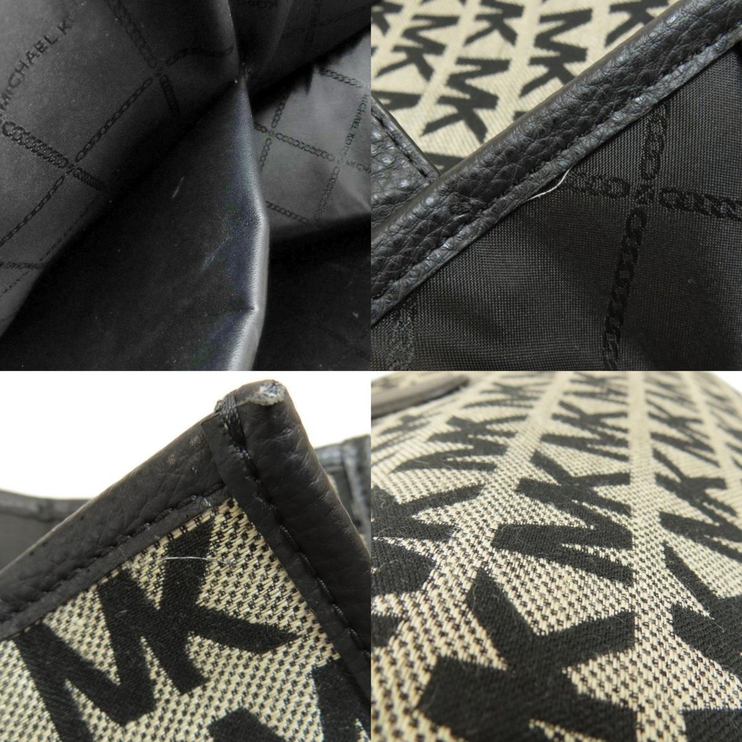 Michael Kors Mk Signature Tote Bag Canvas
