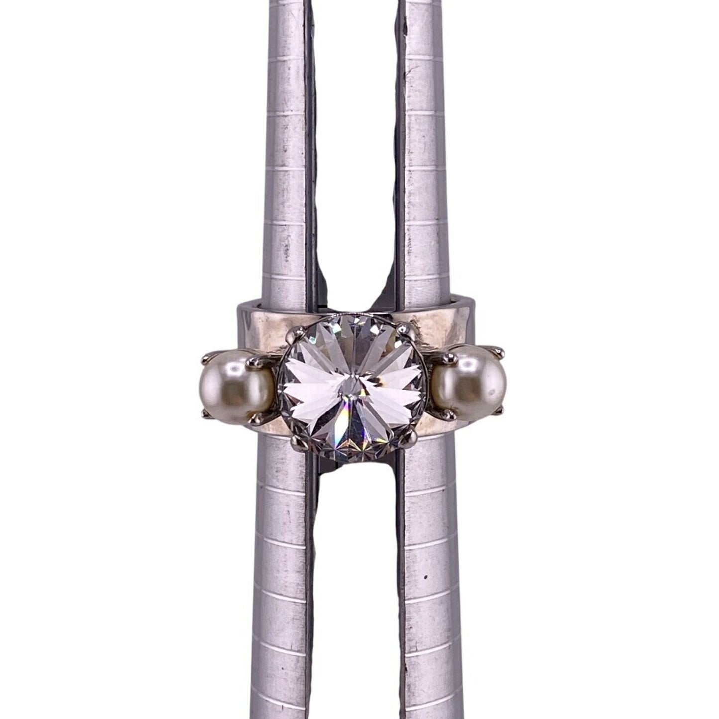 Miumiu Miu Bijou Ring Silver