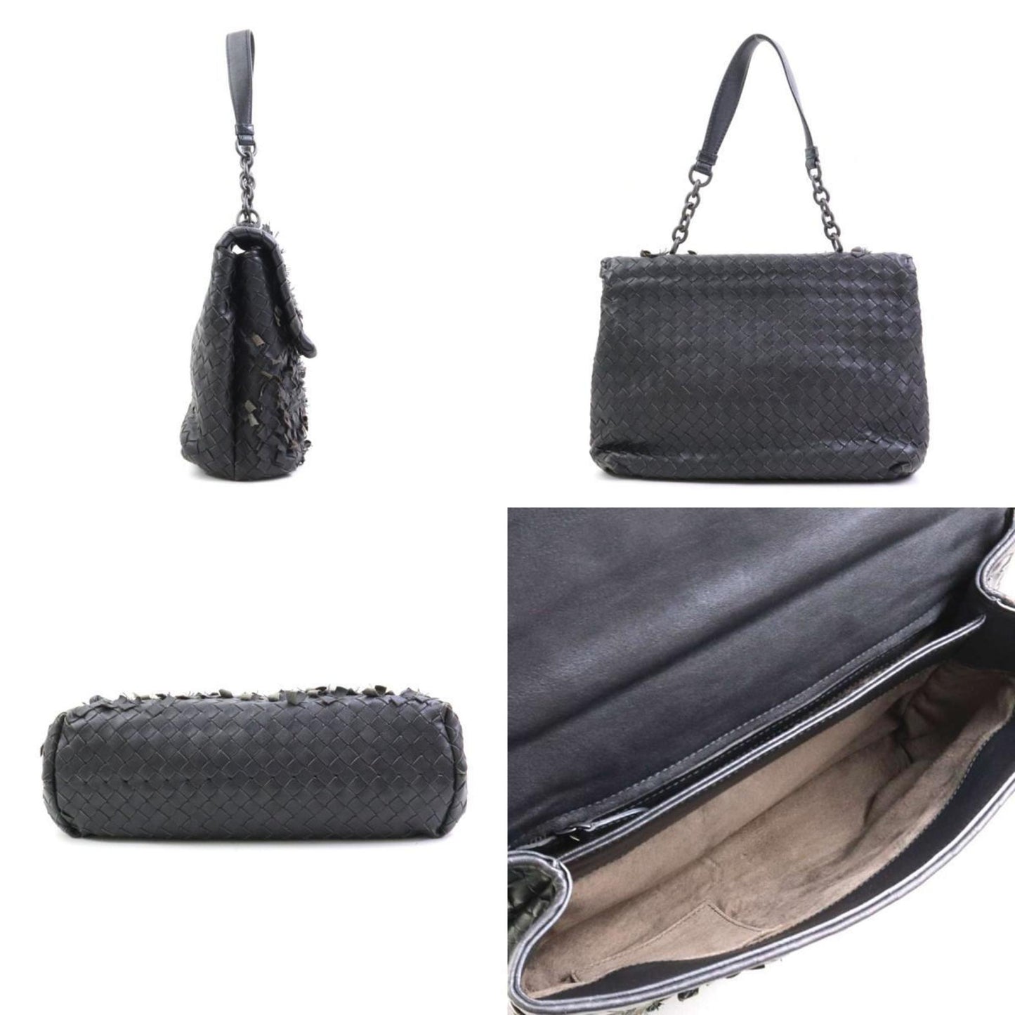 Bottega Veneta Intrecciato Leather Handbag