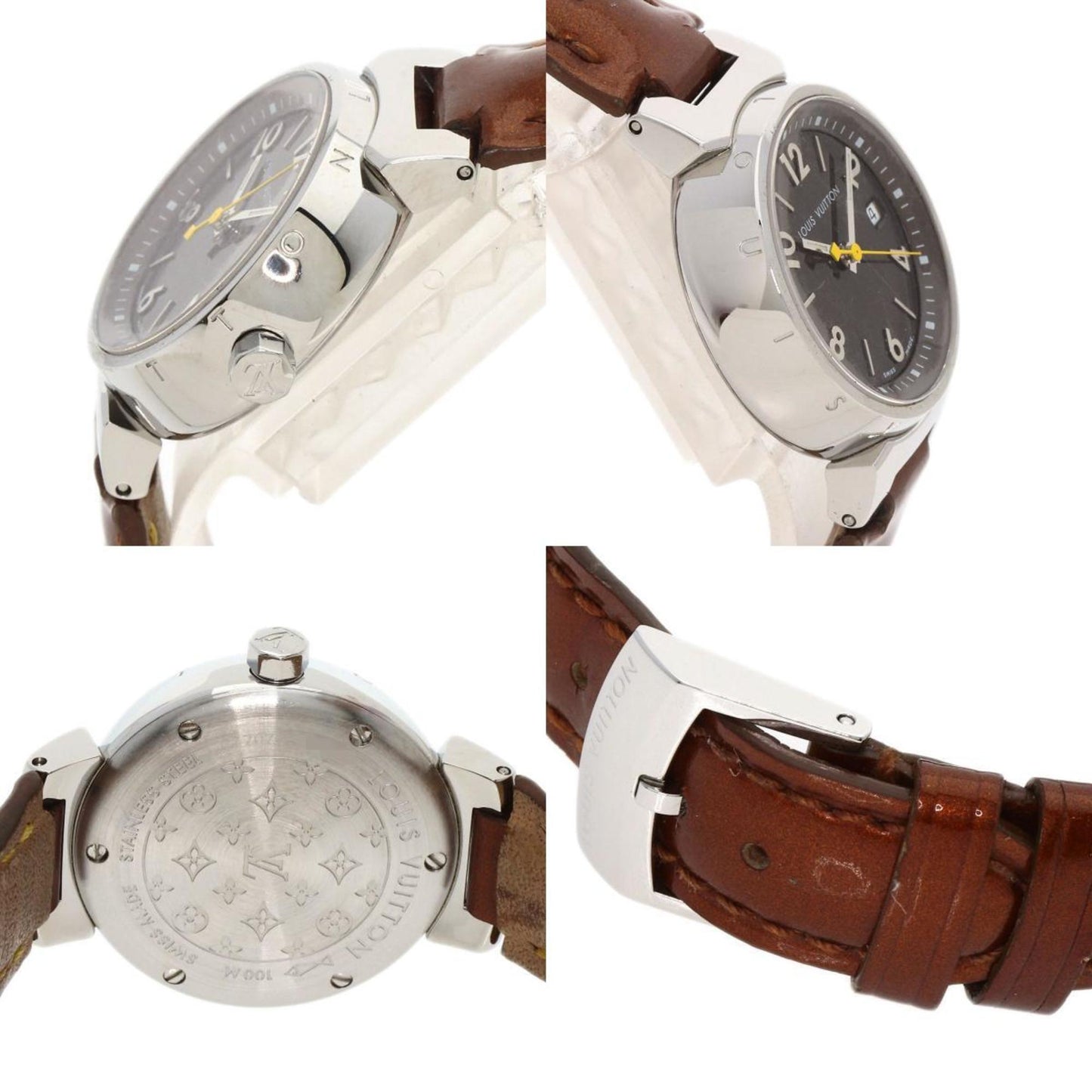 Louis Vuitton Q1211 Tambour Watch Stainless Steel