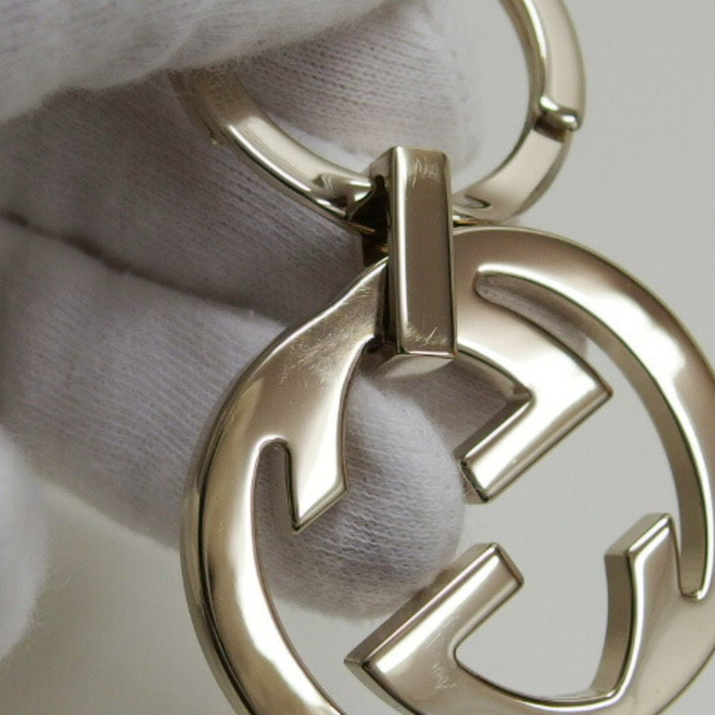 Gucci Interlocking G Keyring Pink Purple