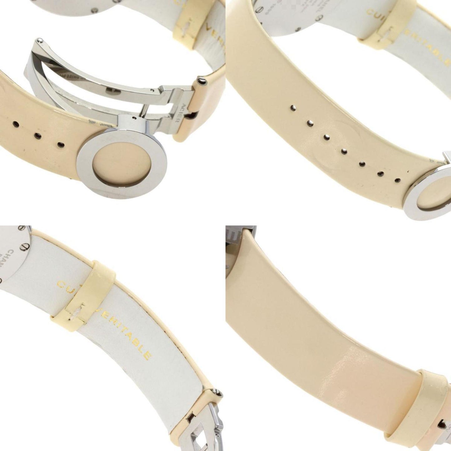 Chanel H0580 La Ronde Watch Stainless Steel Leather