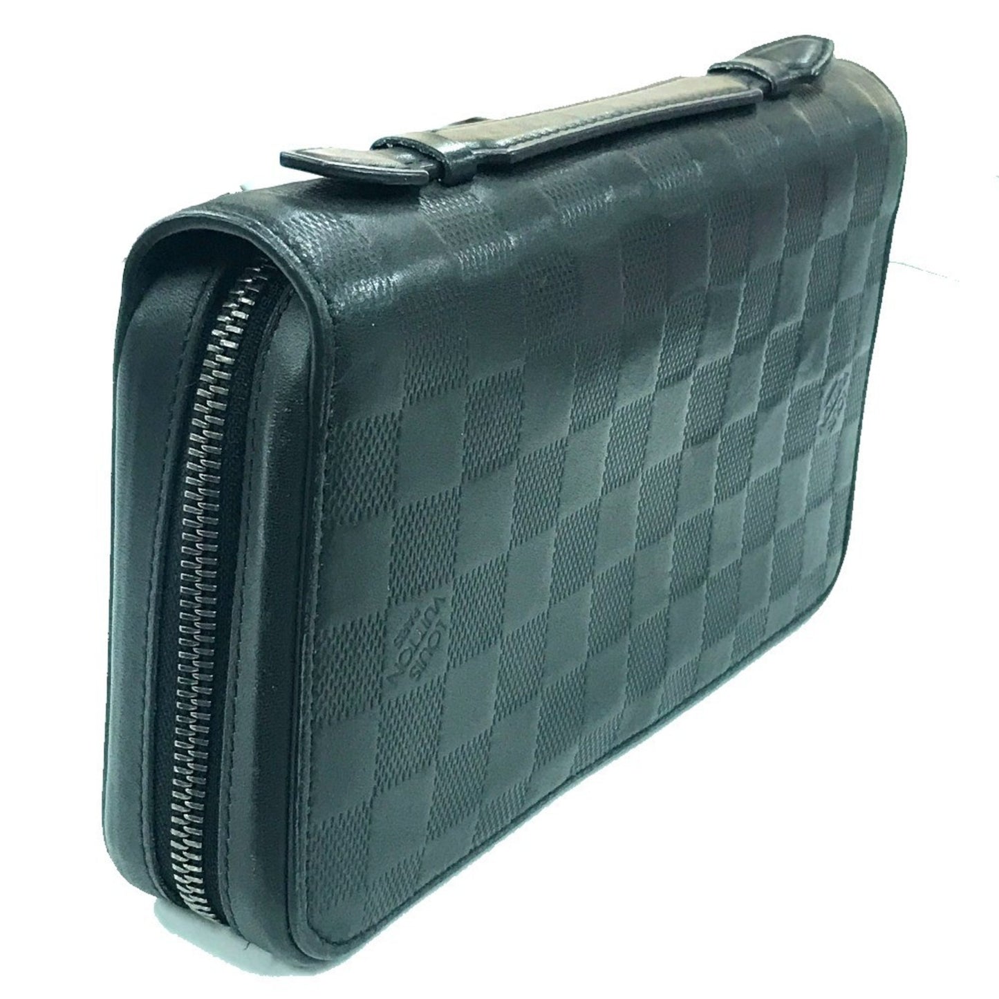 Louis Vuitton N61254 Damier Infini Zippy Xl Clutch Bag Long Wallet Leather