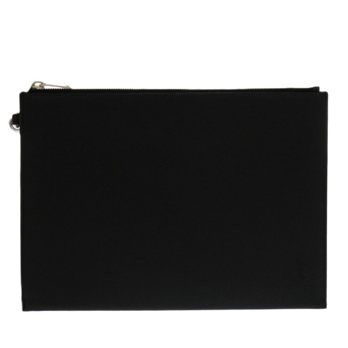 Like New Yves Saint Laurent 530013 Clutch Bag In Black Leather