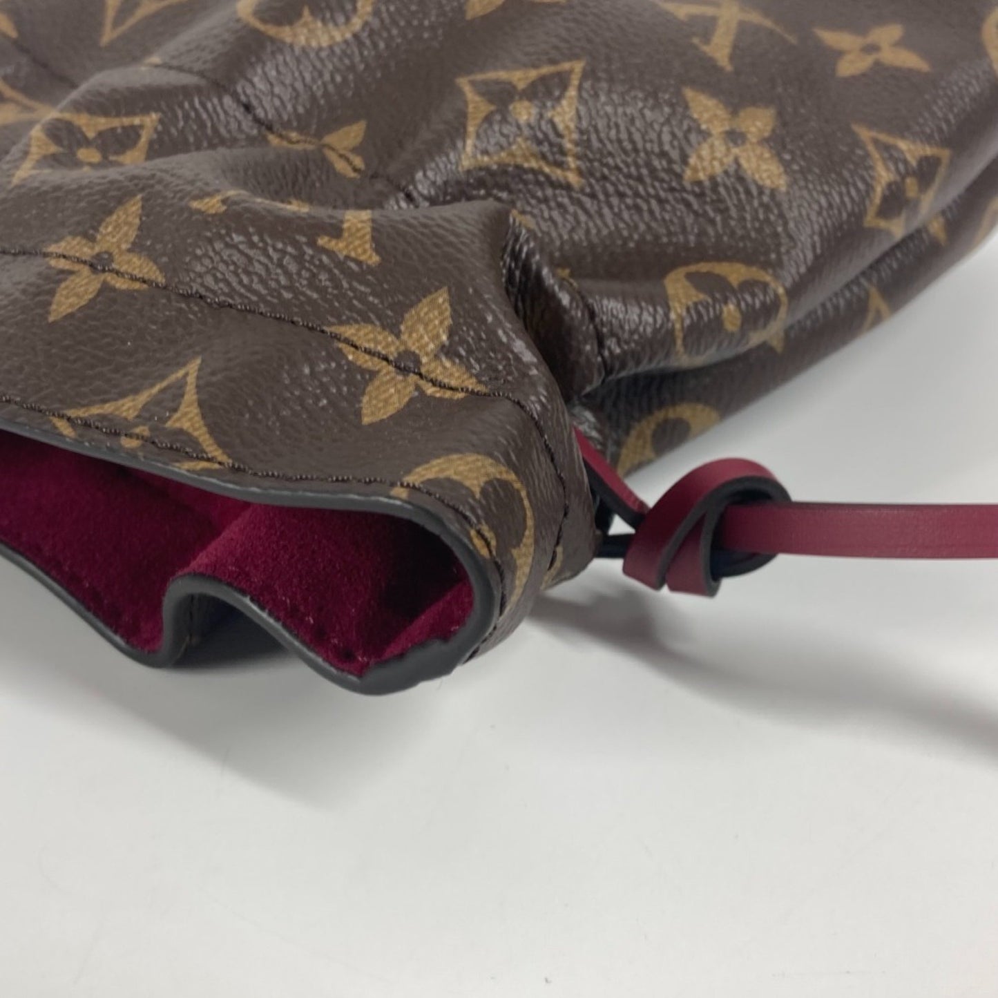 Louis Vuitton M43445 Monogram Drawstring Pouch Posh Noe Canvas
