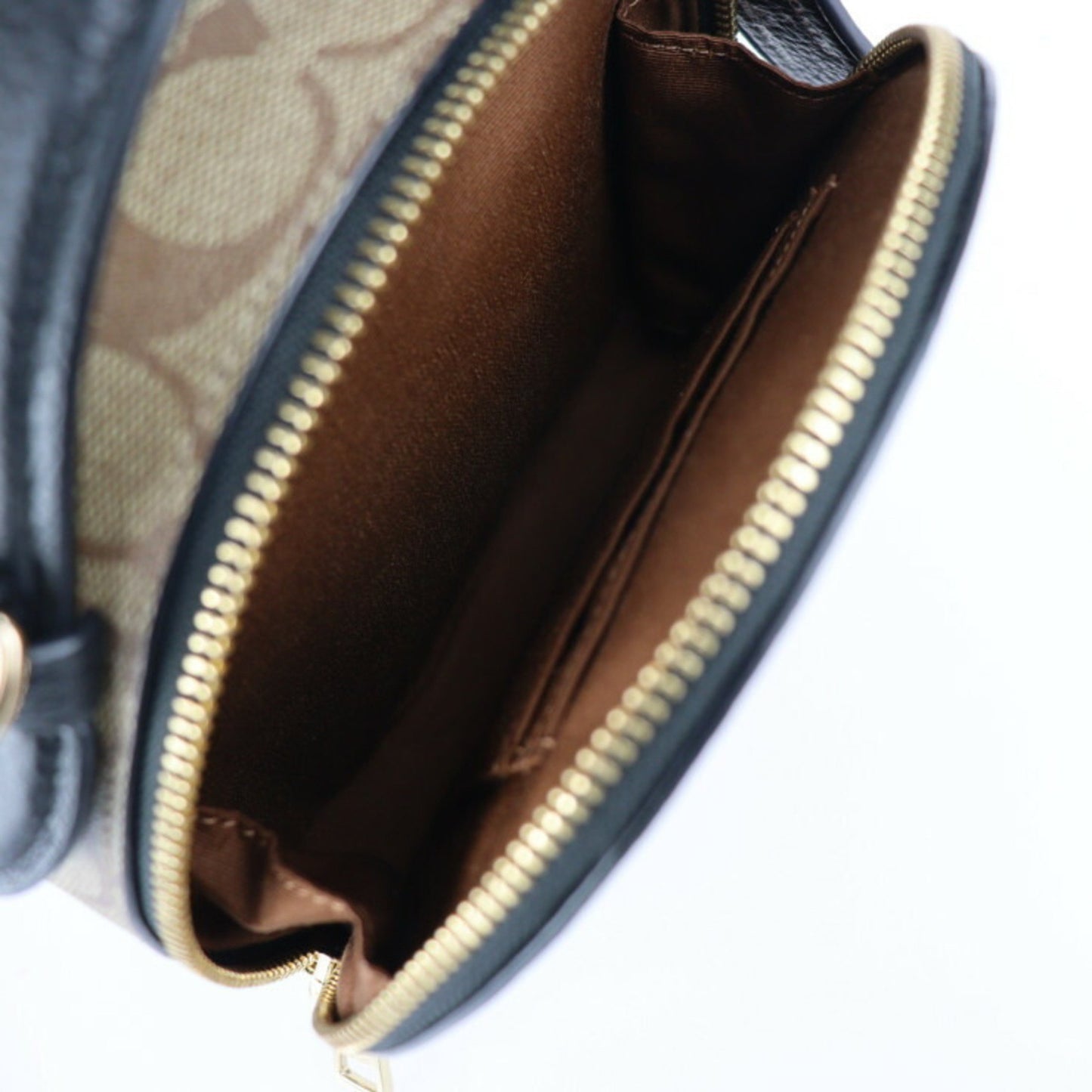 Coach Basquiat Canteen Crossbody Signature Handbag C5658 Leather Khaki Multicolor Shoulder Bag
