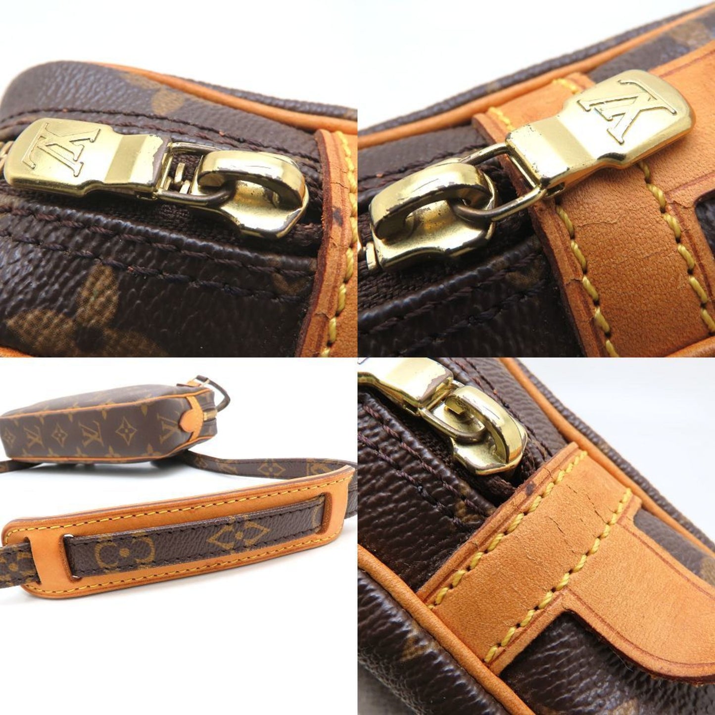 Louis Vuitton Monogram Marly Bandouliere M51828 Shoulder Bag Brown