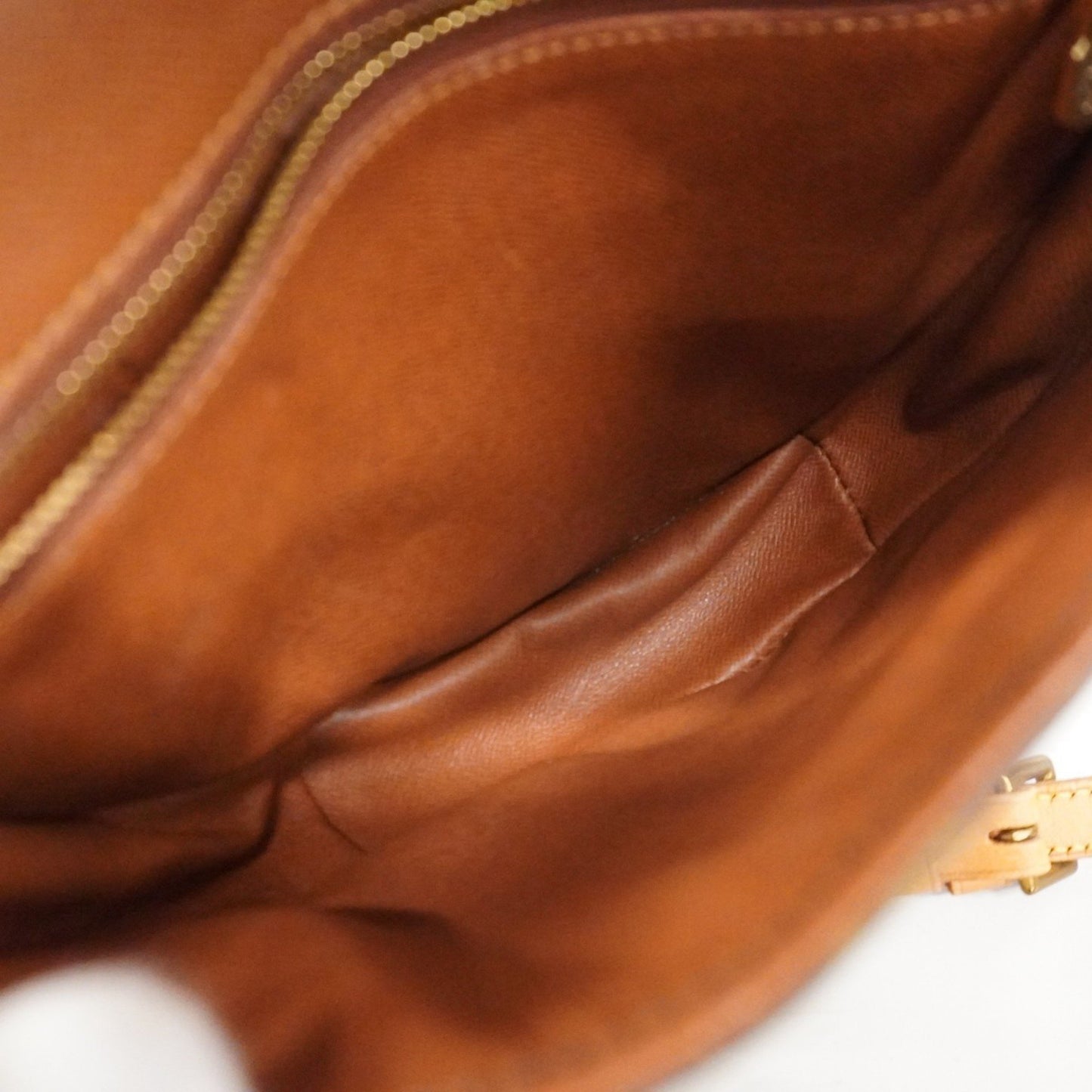 Louis Vuitton Monogram Chantilly Mm Shoulder Bag M51233 Brown