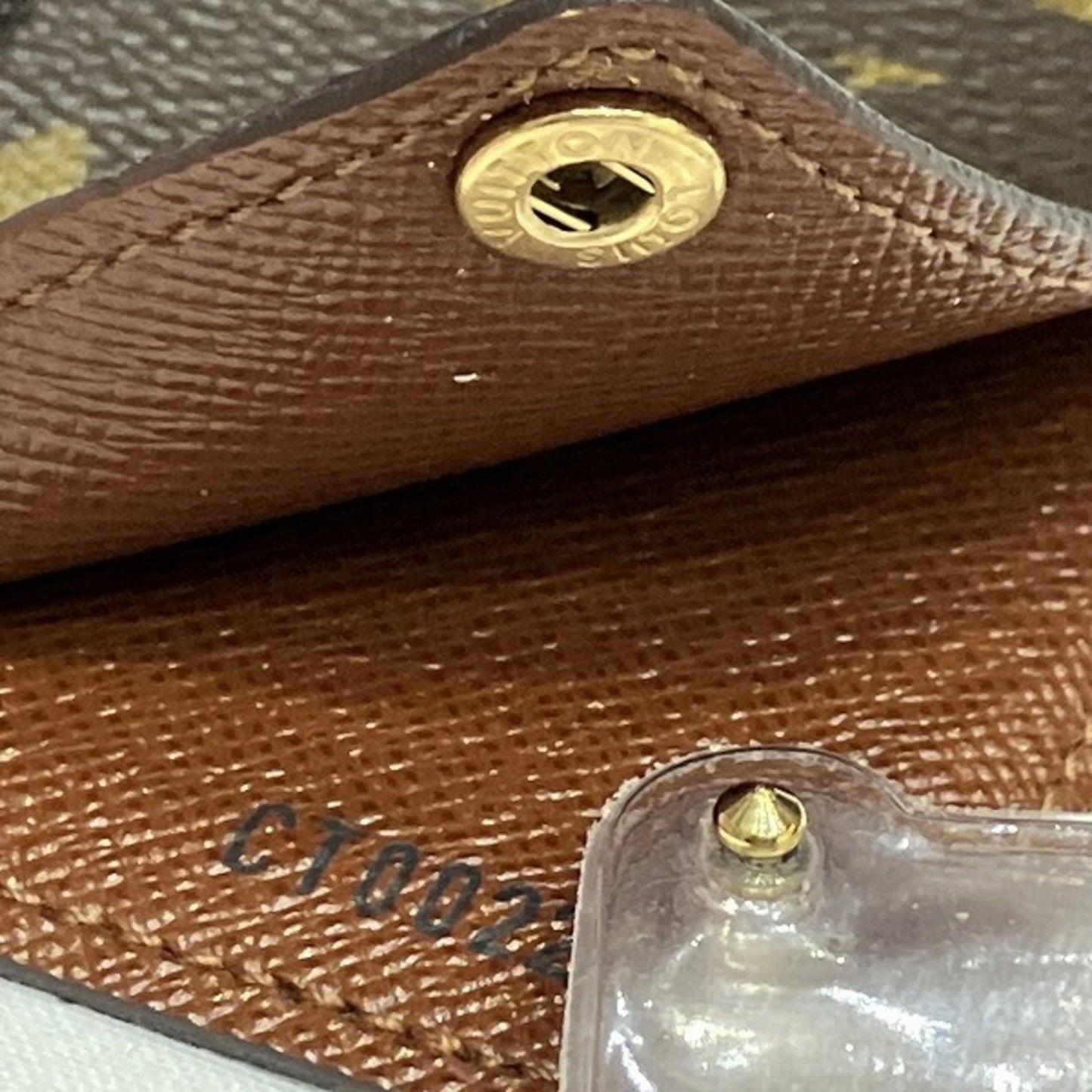 Louis Vuitton Monogram Porte Carte Credit Pression M60937 Accessories Business Card Holders/Card