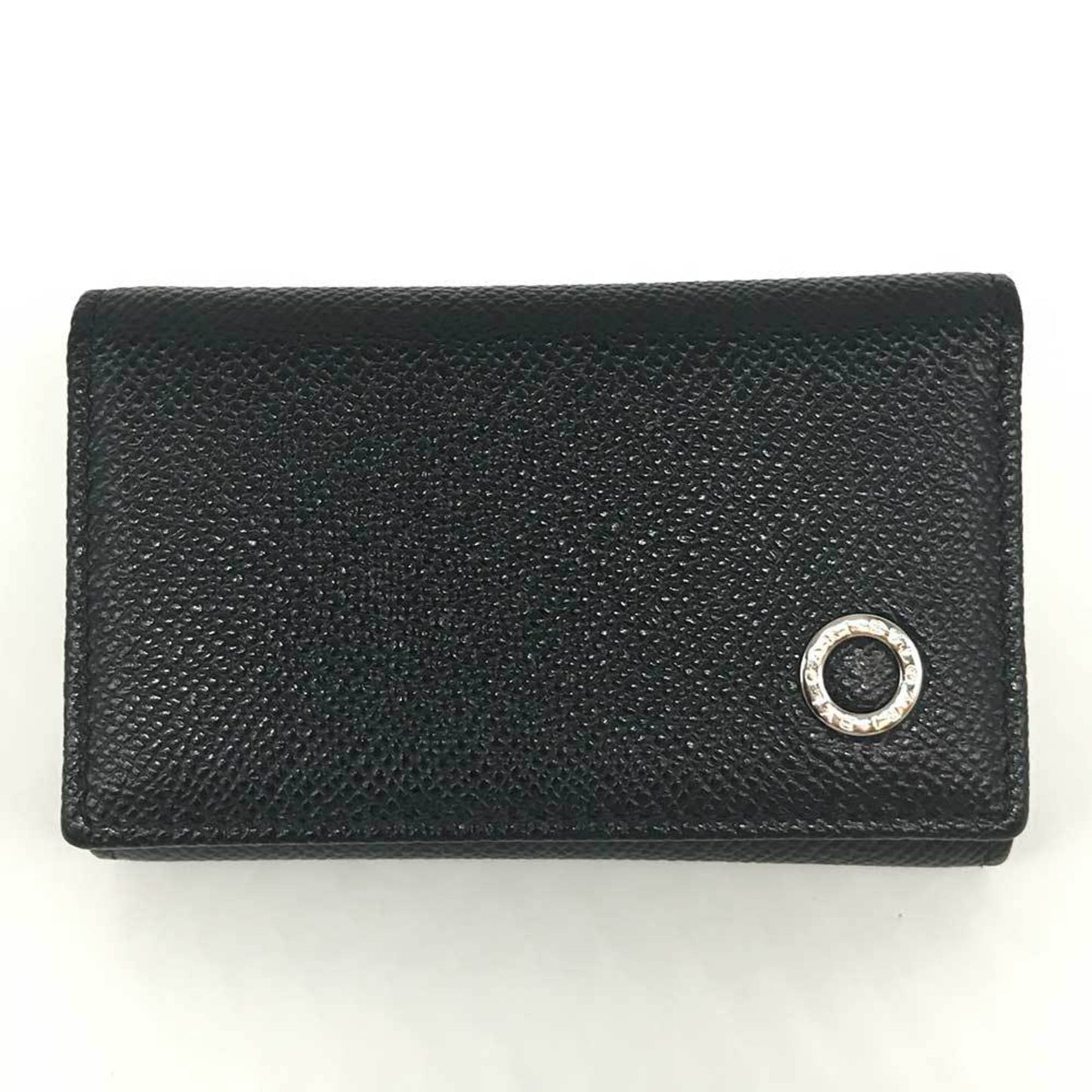 Bvlgari Key Case Man Grained Calf Black 282234