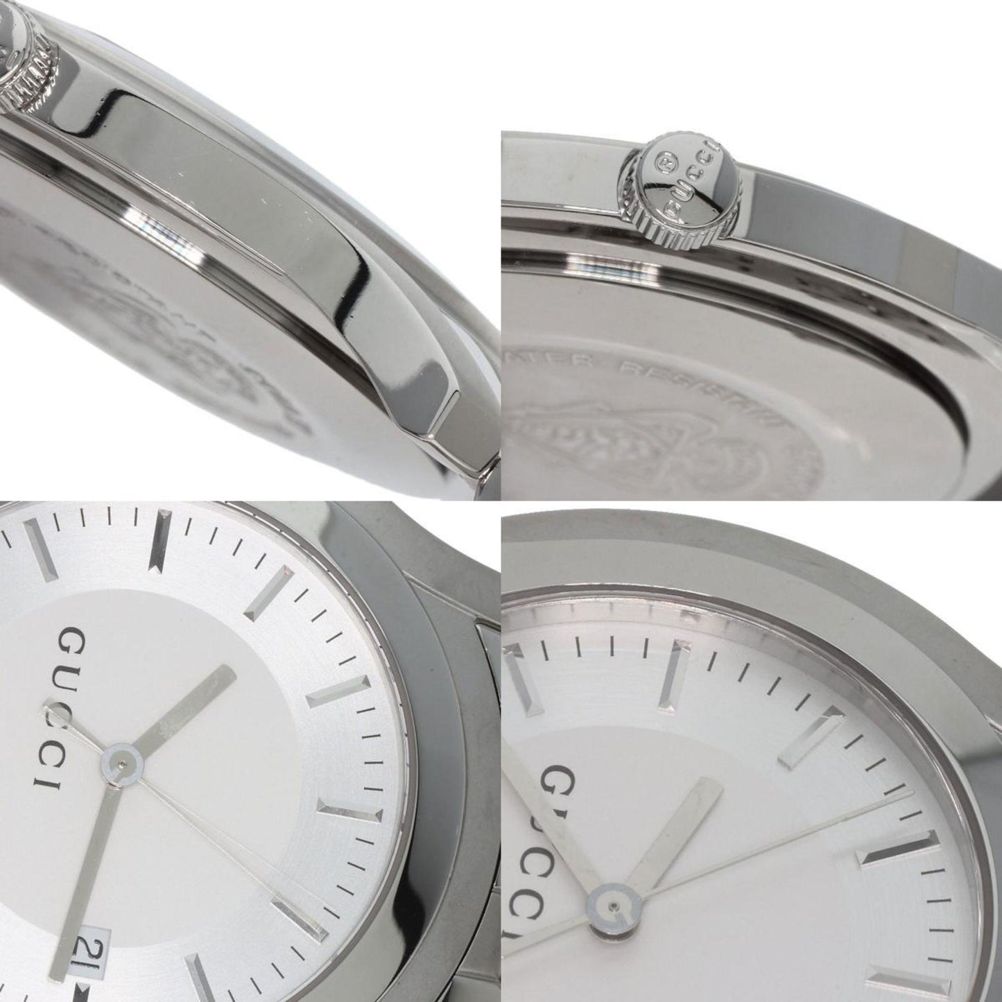 Gucci 5500Xl Watch Stainless Steel/Ss