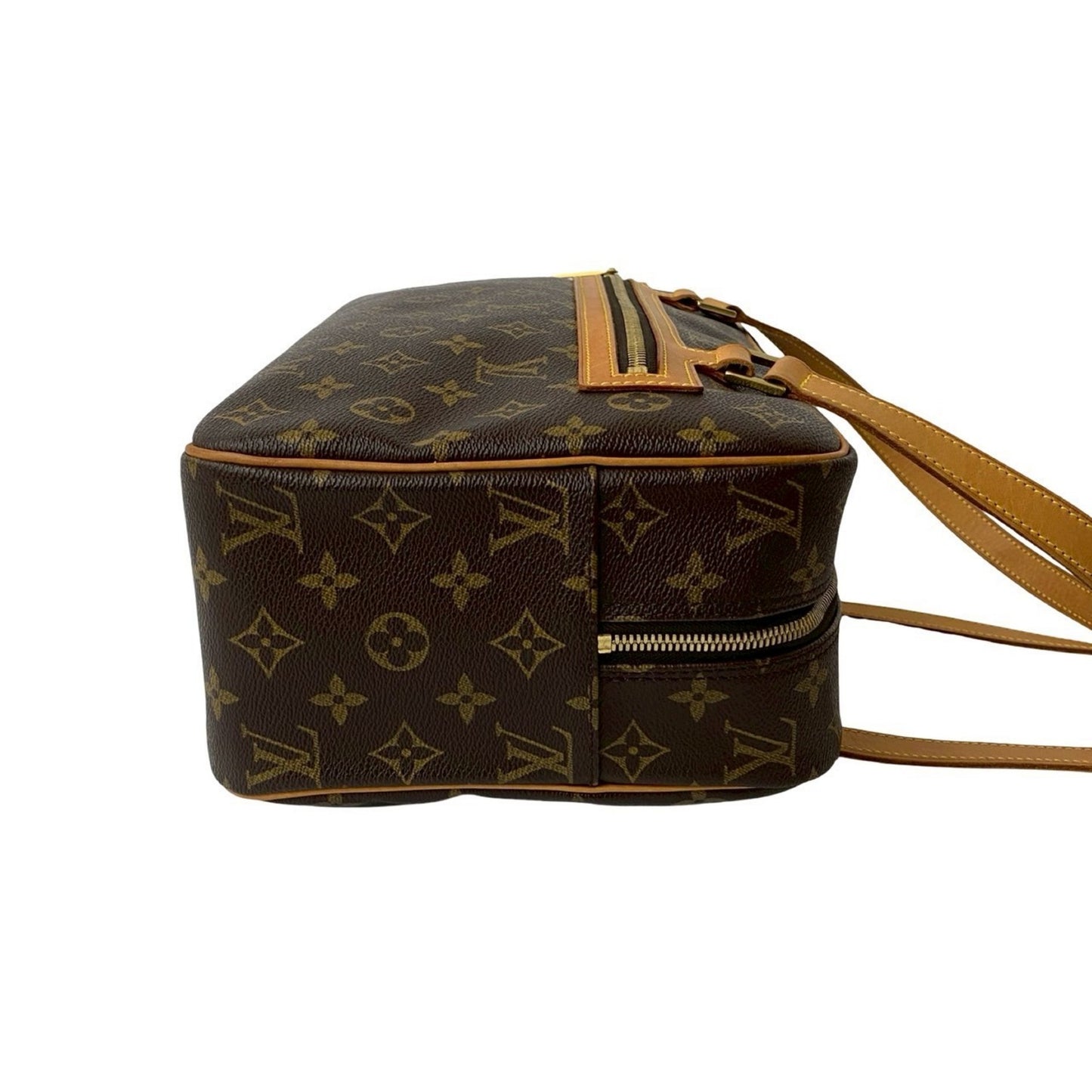 Louis Vuitton Cite Gm Monogram Leather Semi-Shoulder Bag/Handbag Brown 33672