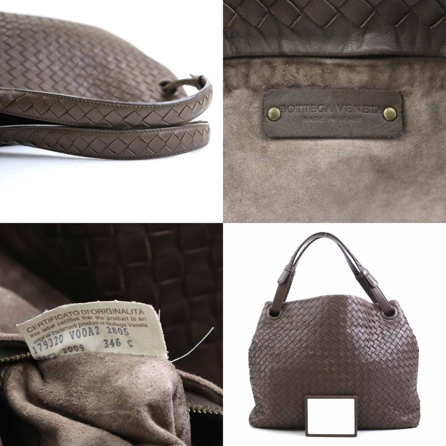 Bottega Veneta Shoulder Bag In Intrecciato Leather