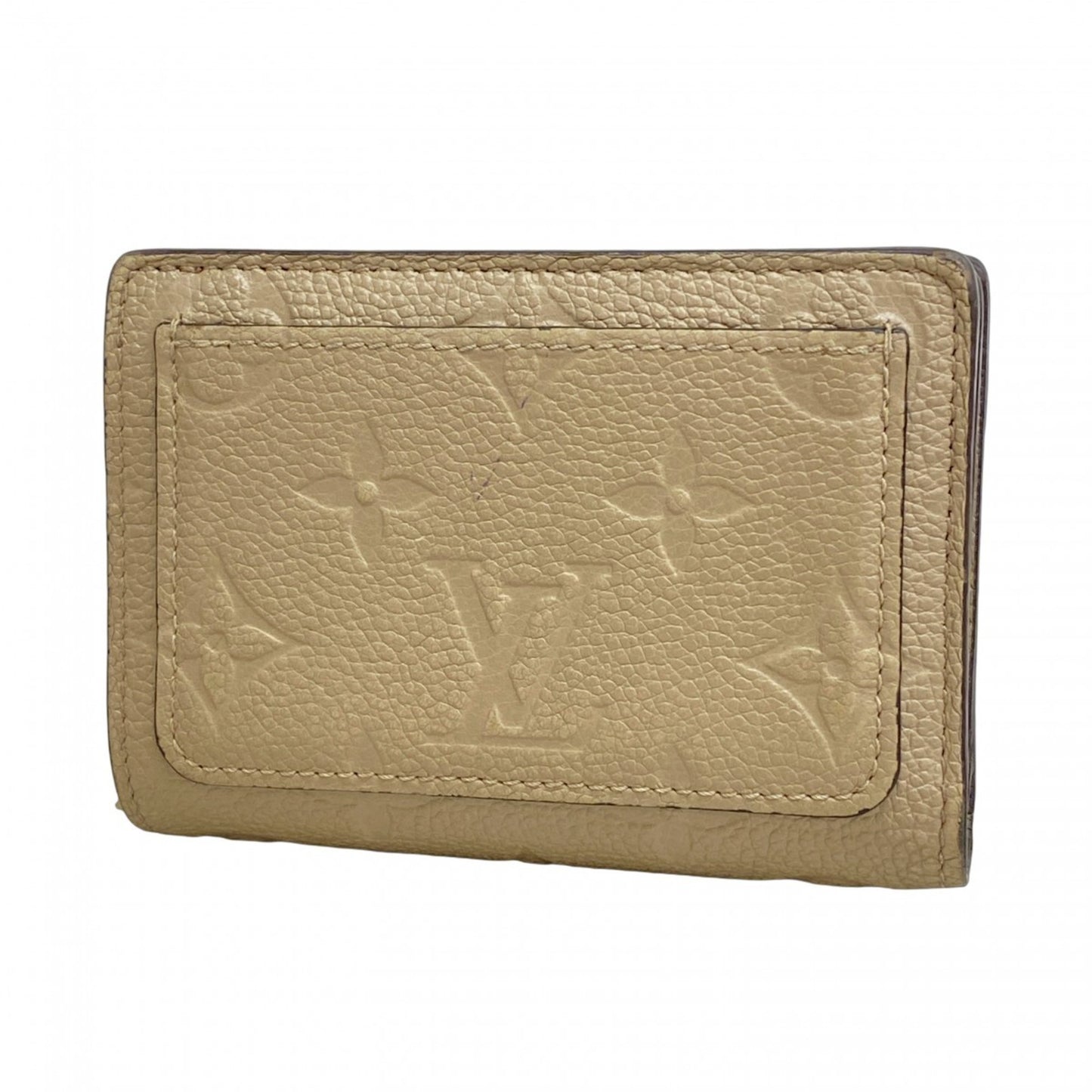 Louis Vuitton Monogram Empreinte Portefeuille M80152 Tourterelle