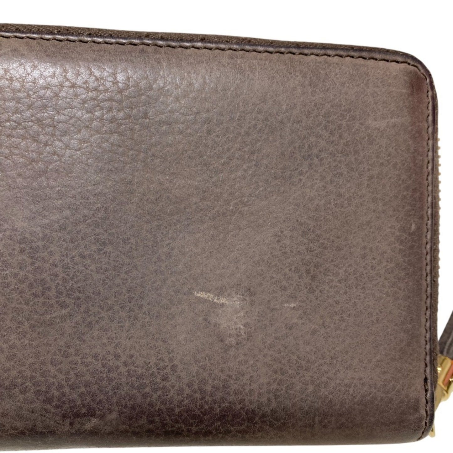 Gucci Soho Interlocking G Leather Long Wallet 308004 Greige