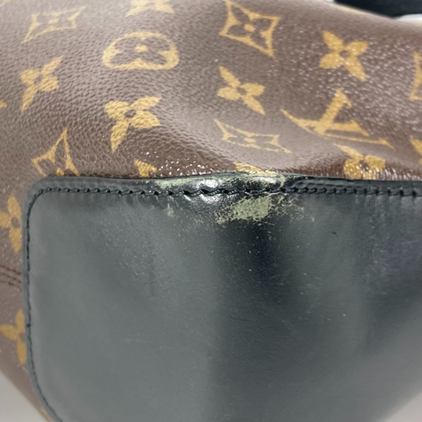 Louis Vuitton M40387 Monogram Macassar Torres Shoulder Bag In Canvas