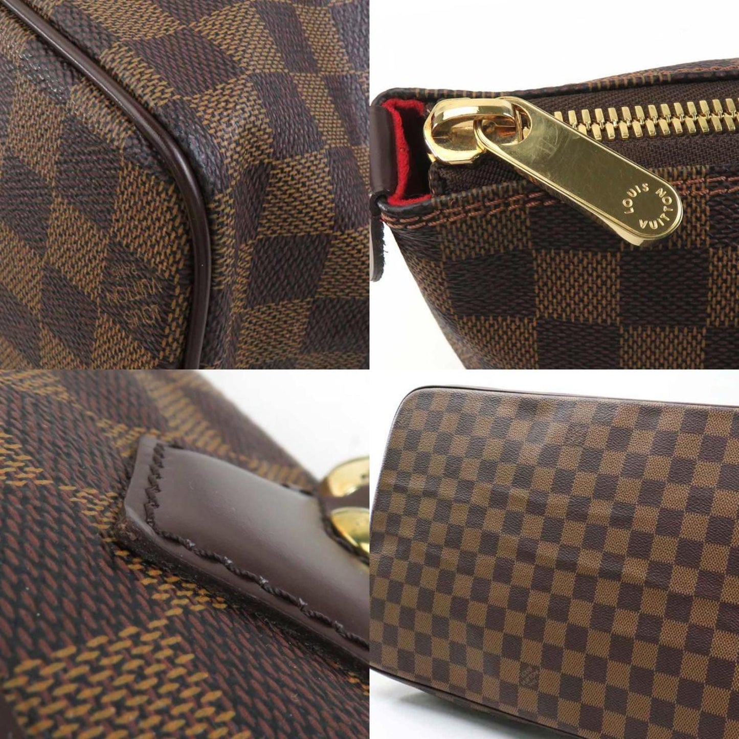 Louis Vuitton Louis Vuitton Shoulder Bag Damier Saleya Gm Canvas Ebene