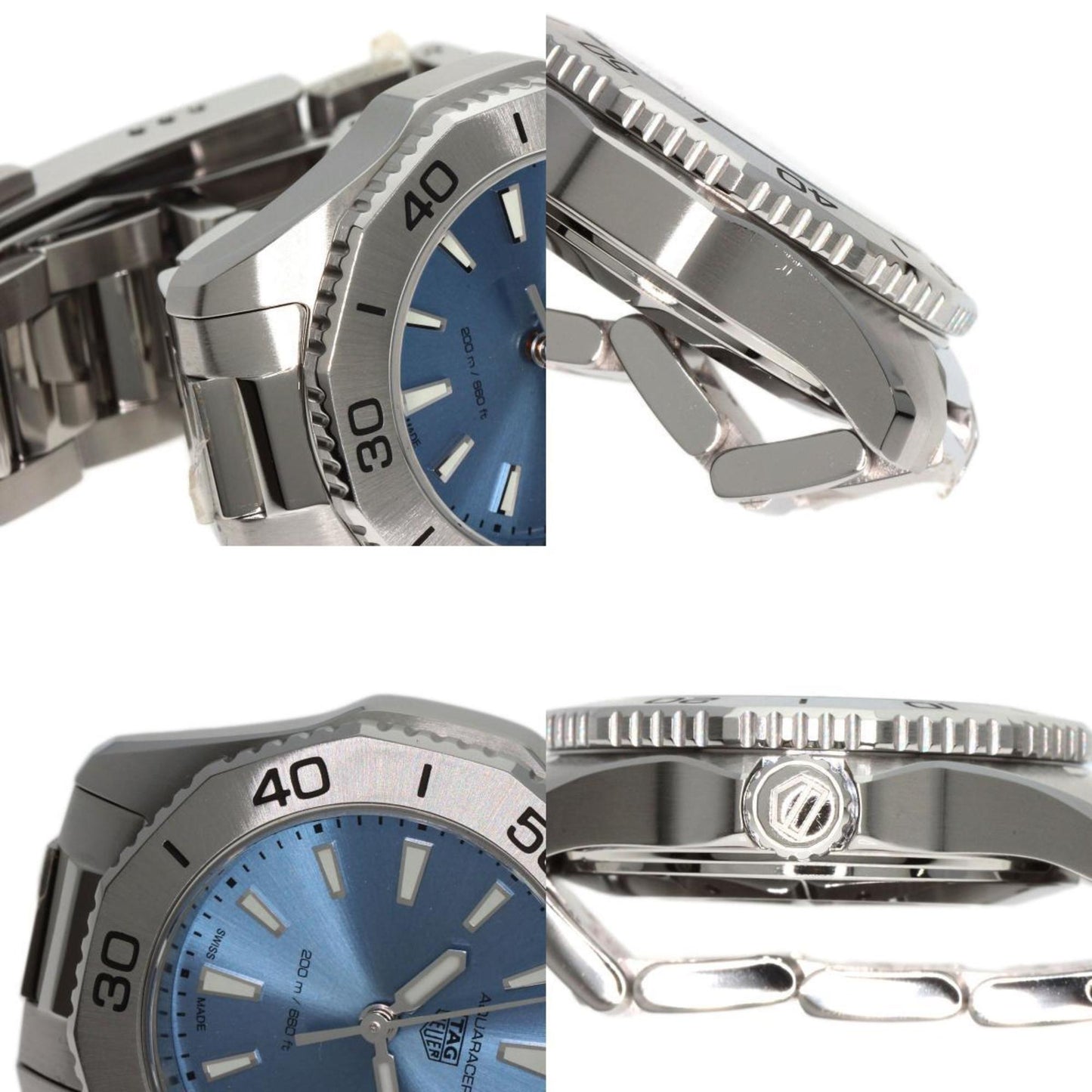 Tag Heuer Wbp1415.Ba0622 Aquaracer Professional 200 Unused Watch Stainless Steel Ss