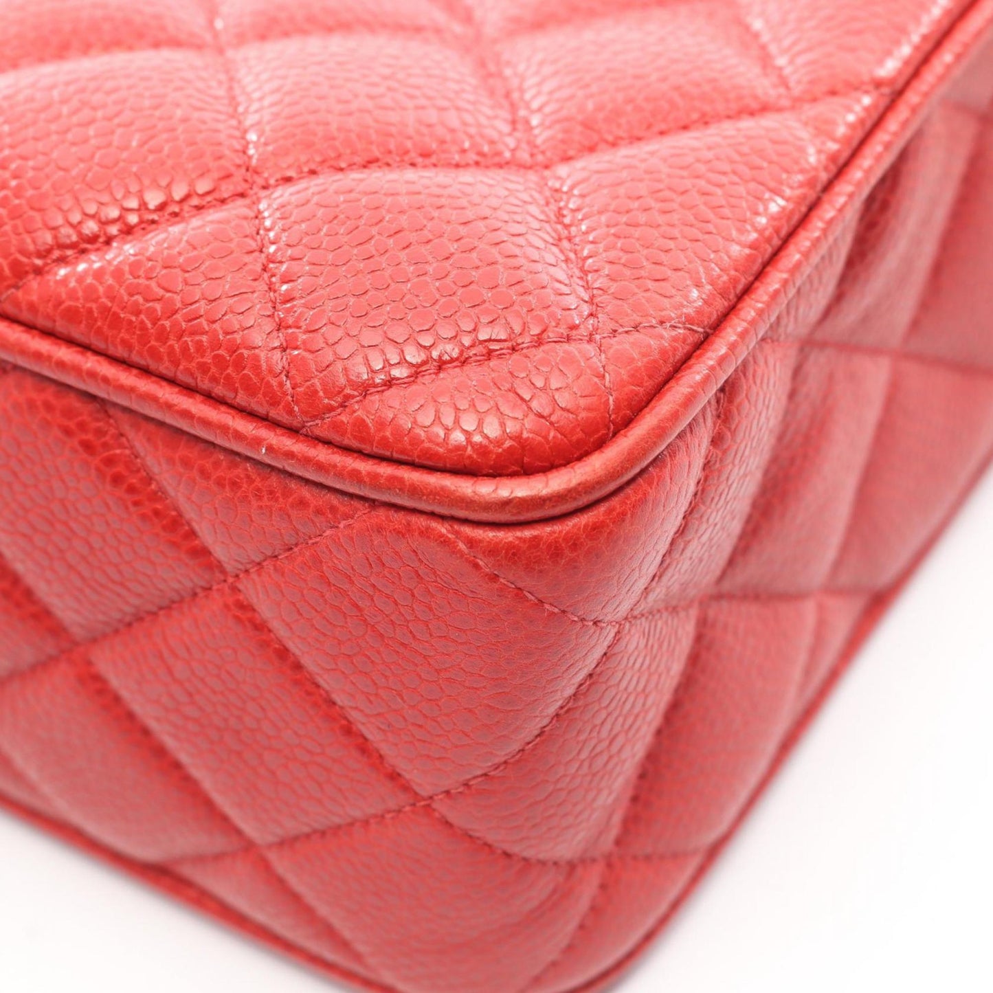 Chanel Matelasse Shoulder Bag In Calfskin Leather