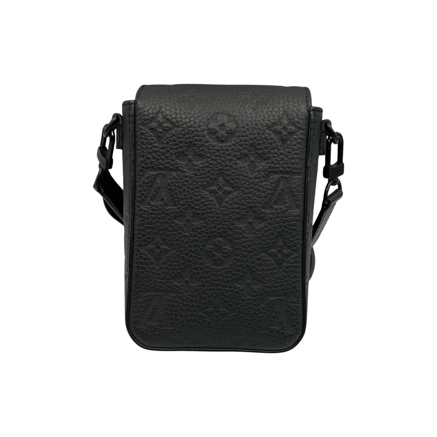 Louis Vuitton S-Lock Vertical Wearable Wallet Shoulder Bag M81524 Leather