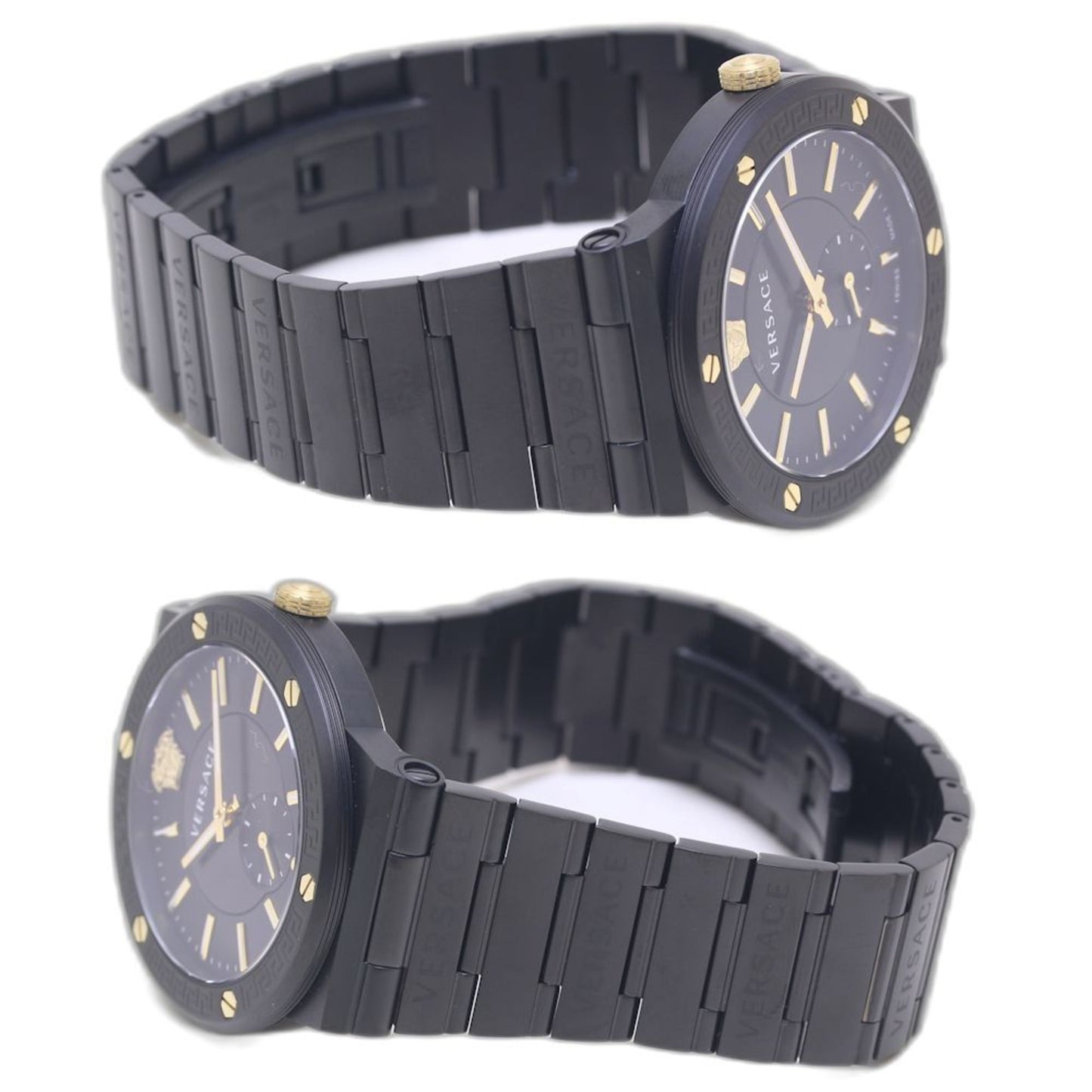 Versace Sporty Greca Vevi00620 Stainless Steel (Pvd Coated)