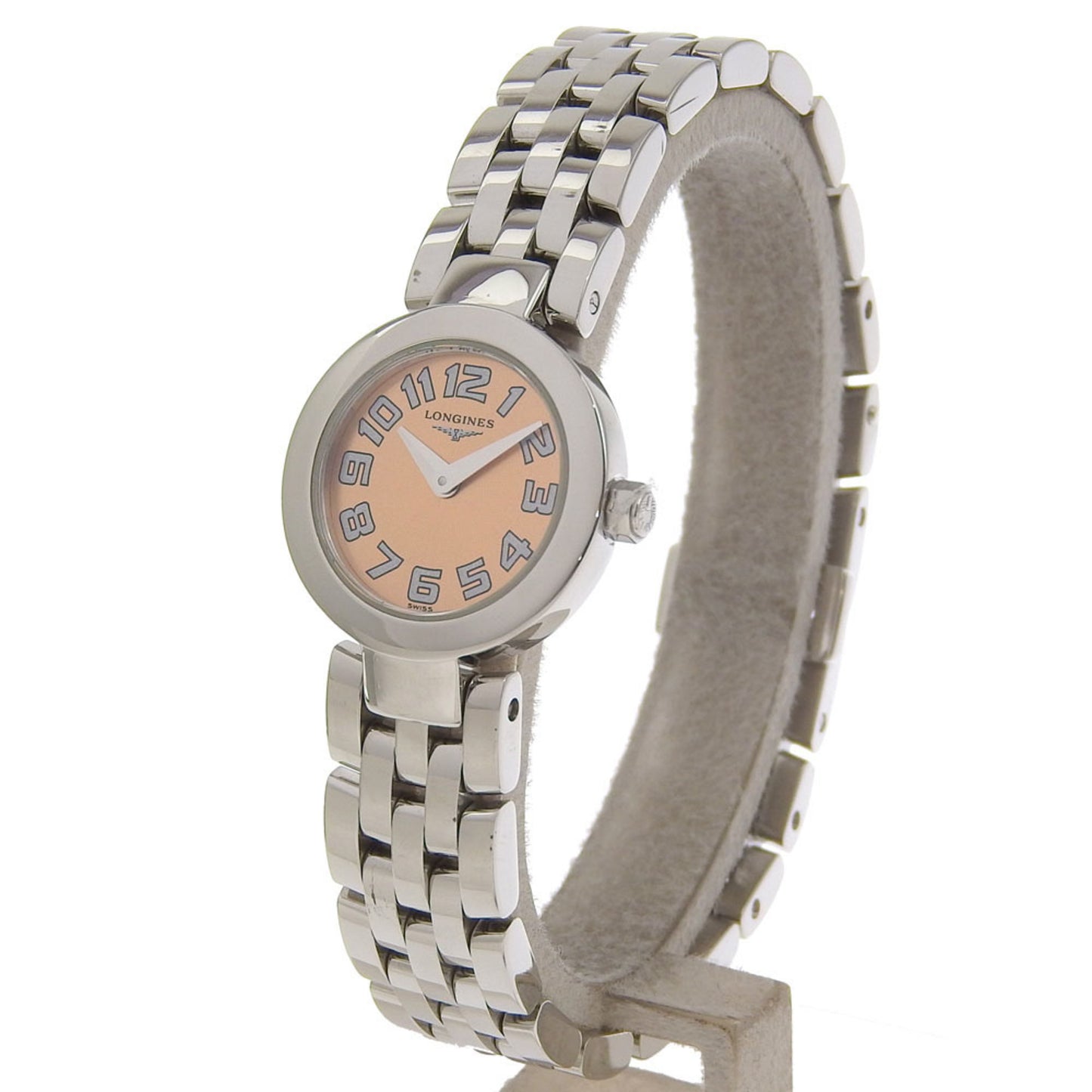 Longines Dolcevita Watch L5.174.4 Stainless Steel Quartz Analog Display