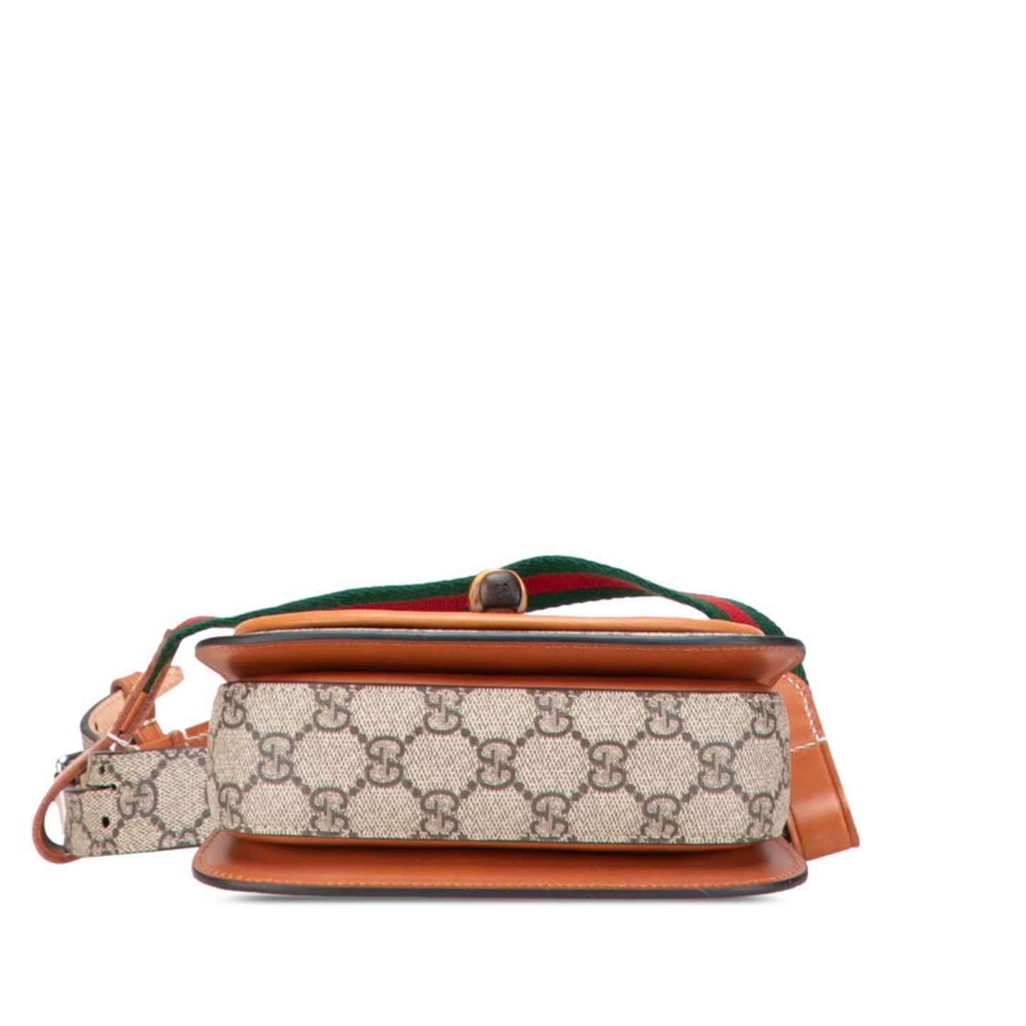 Gucci Gg Supreme Bamboo 1947 Mini Belt Bag/Waist Bag 681137 Beige Brown Pvc Leather