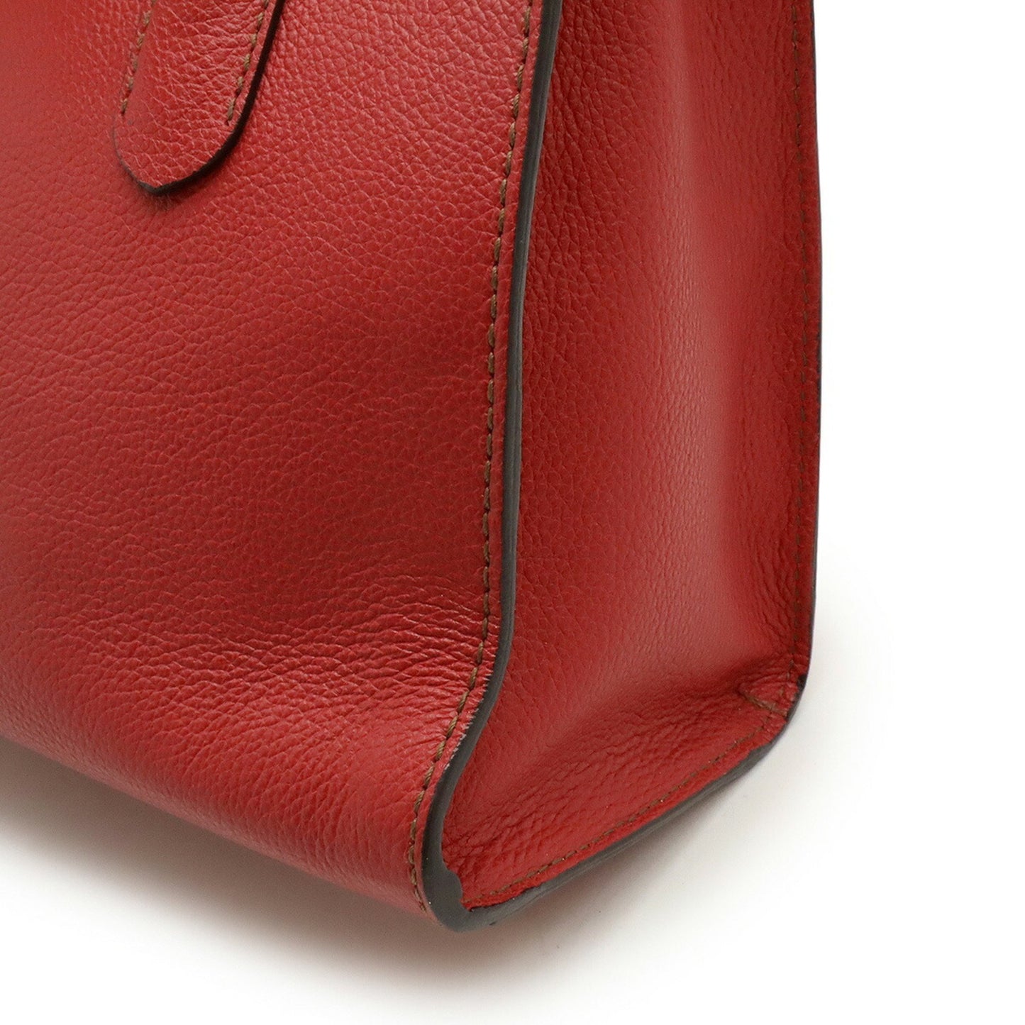 Furla Tessa Handbag Shoulder Bag Leather Red