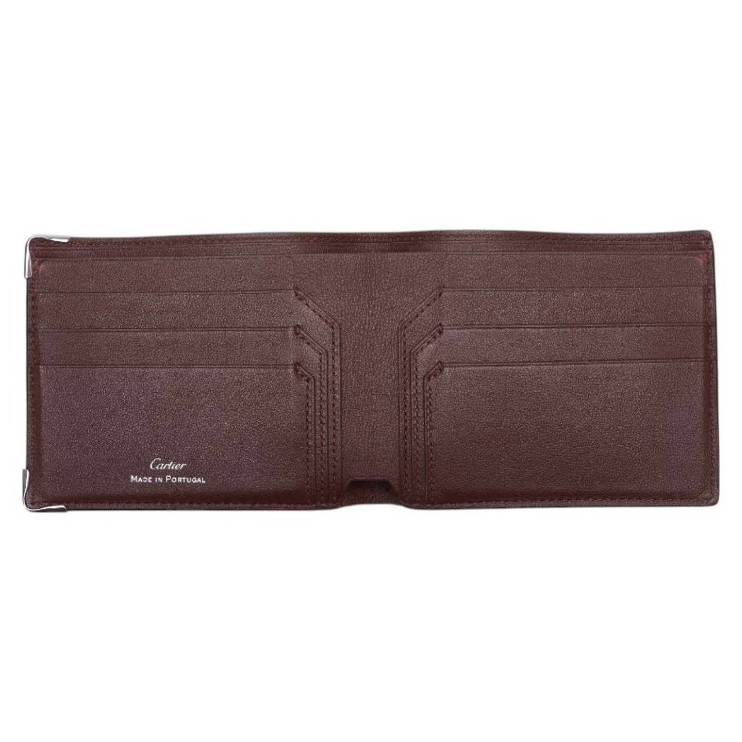 Cartier Must Line Billfold Black Leather