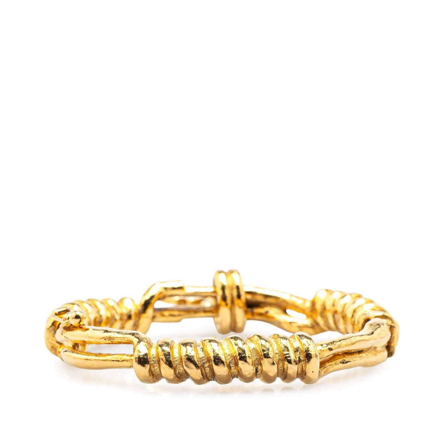 Vintage Chanel Coco Mark Cross Motif Bracelet