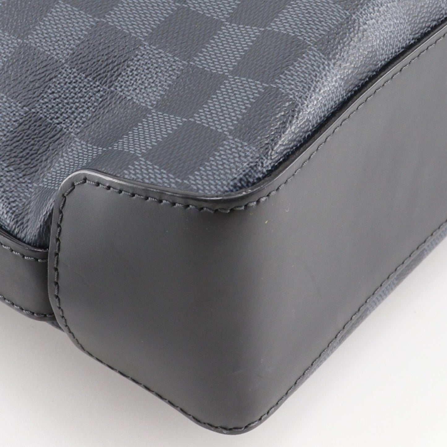 Louis Vuitton Louis Vuitton Greenwich Shoulder Bag N41348 X Damier Cobalt 2014 Black/Navy