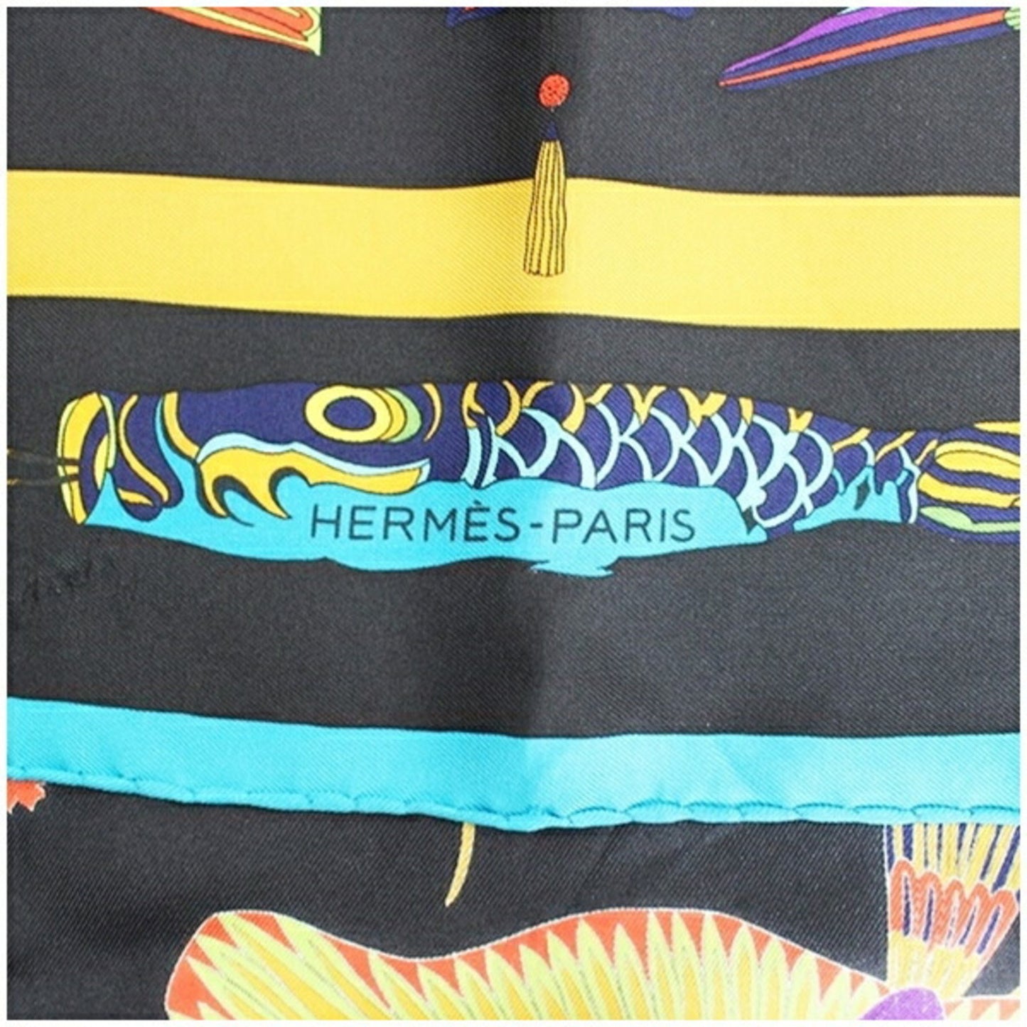 Hermes Scarf Muffler Carre 90 Soies Volantes Silk Dancing In The Sky Hermes