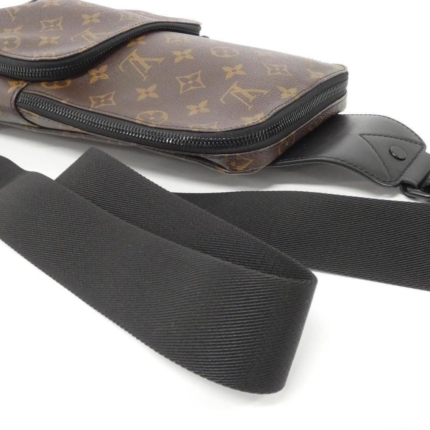 Louis Vuitton Monogram Macassar Avenue Sling Bag M45897 Shoulder