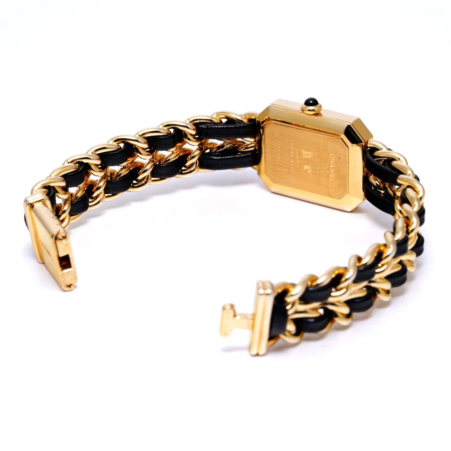 Chanel Premiere L Size H0001 Black