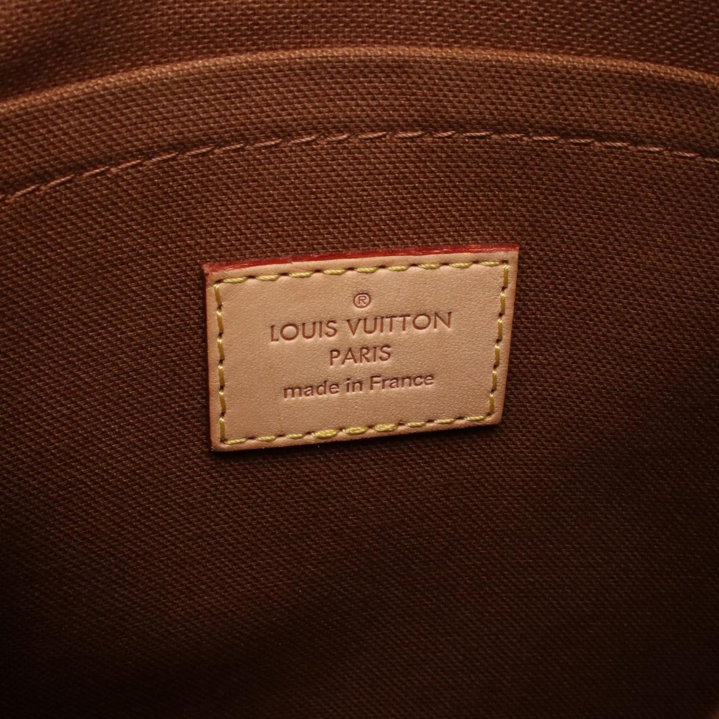 Louis Vuitton Odeon Pm Shoulder Bag In Coated Canvas And Leather With Monogram Design
