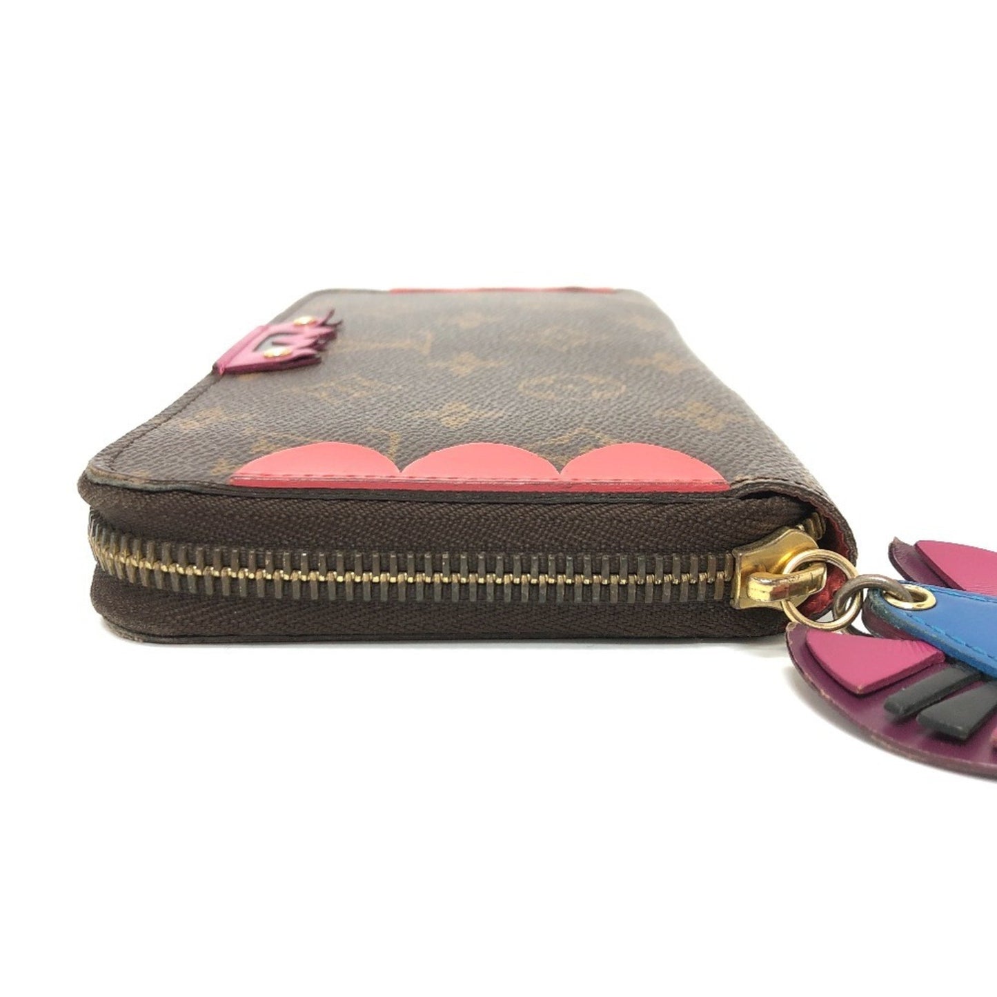Louis Vuitton M61364 Monogram Zippy Wallet Totem Long Canvas