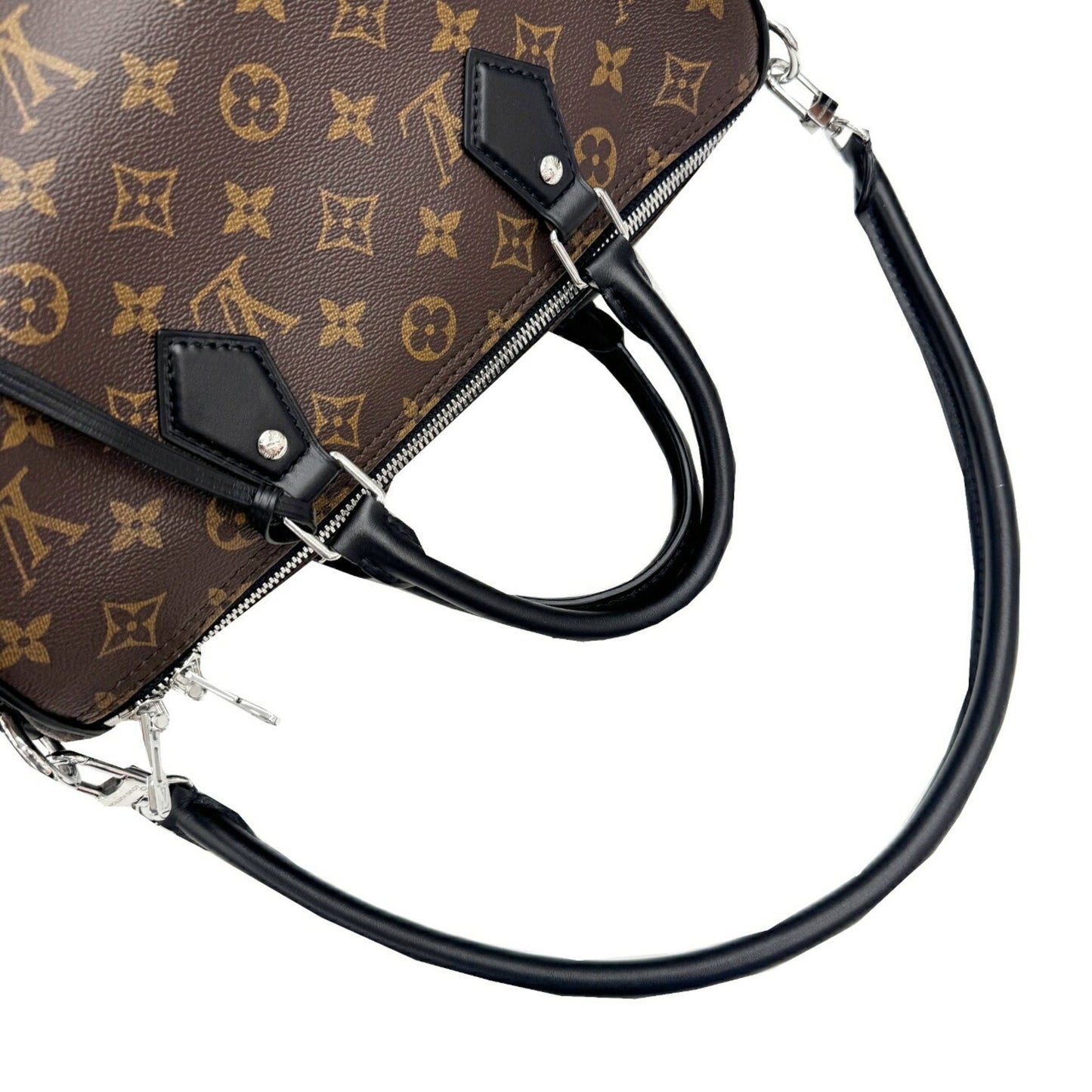 Louis Vuitton Monogram Macassar Speedy Bandouliere 30 Soft M12243 Rfid Boston Bag