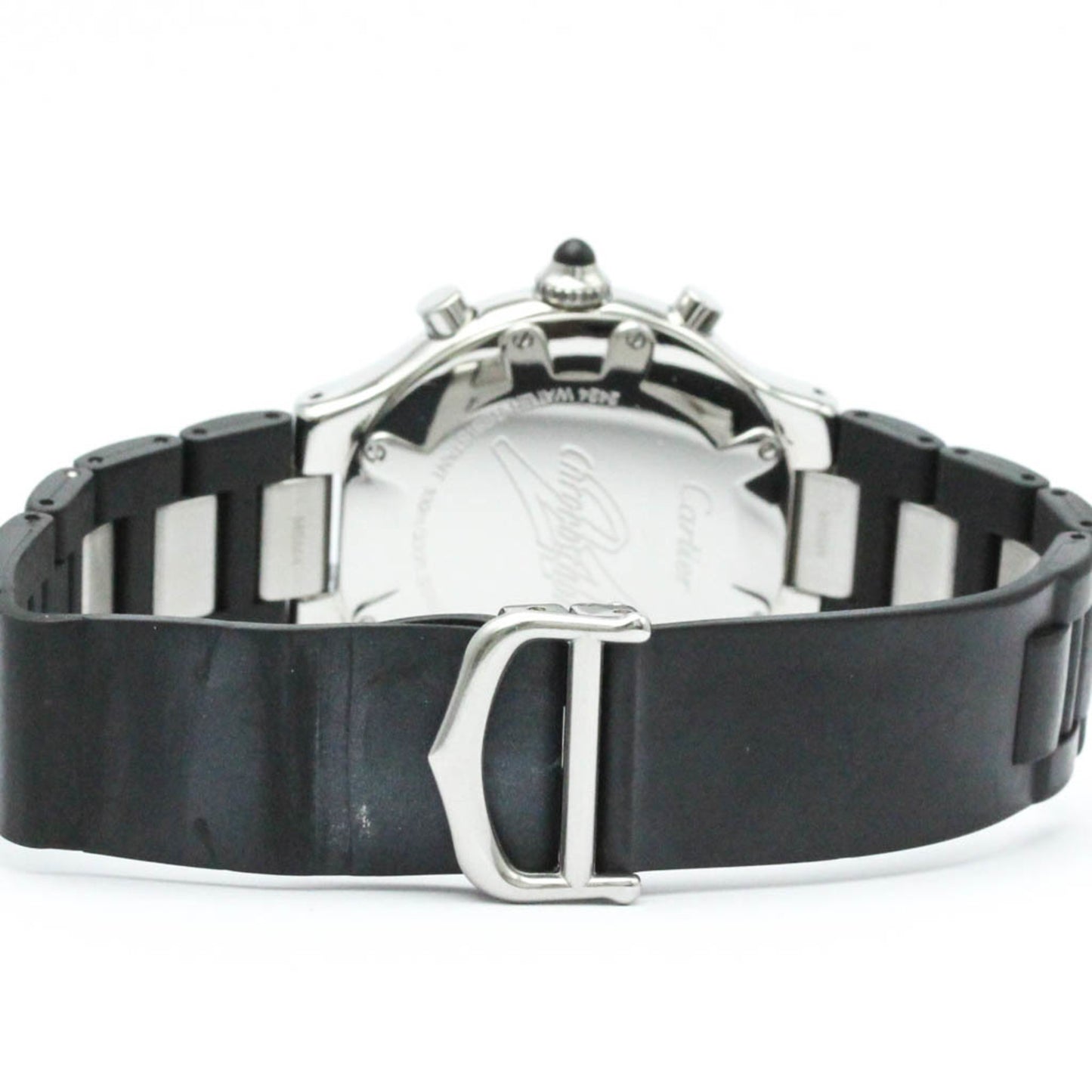 Polished Cartier Must 21 Chronoscaph Steel Quartz