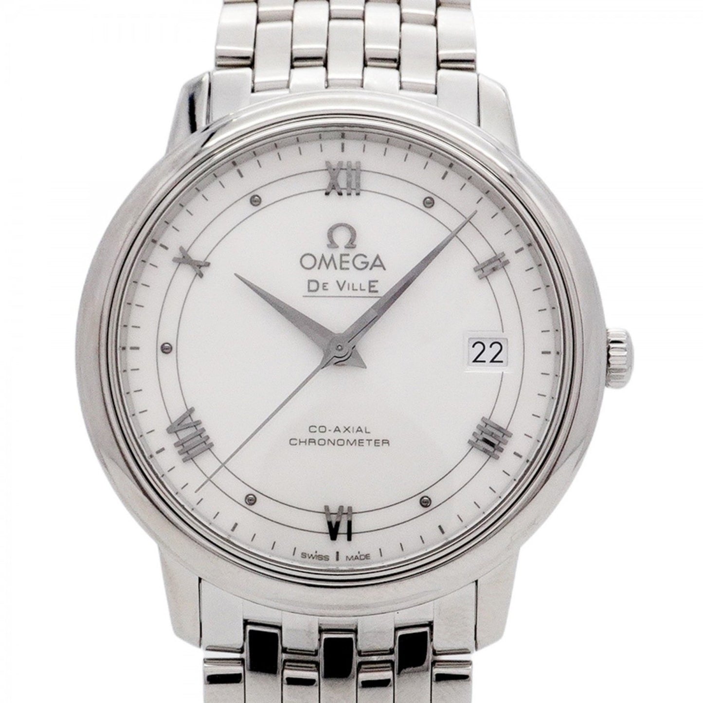 Omega De Ville 424.10.37.20.04.001 White Dial