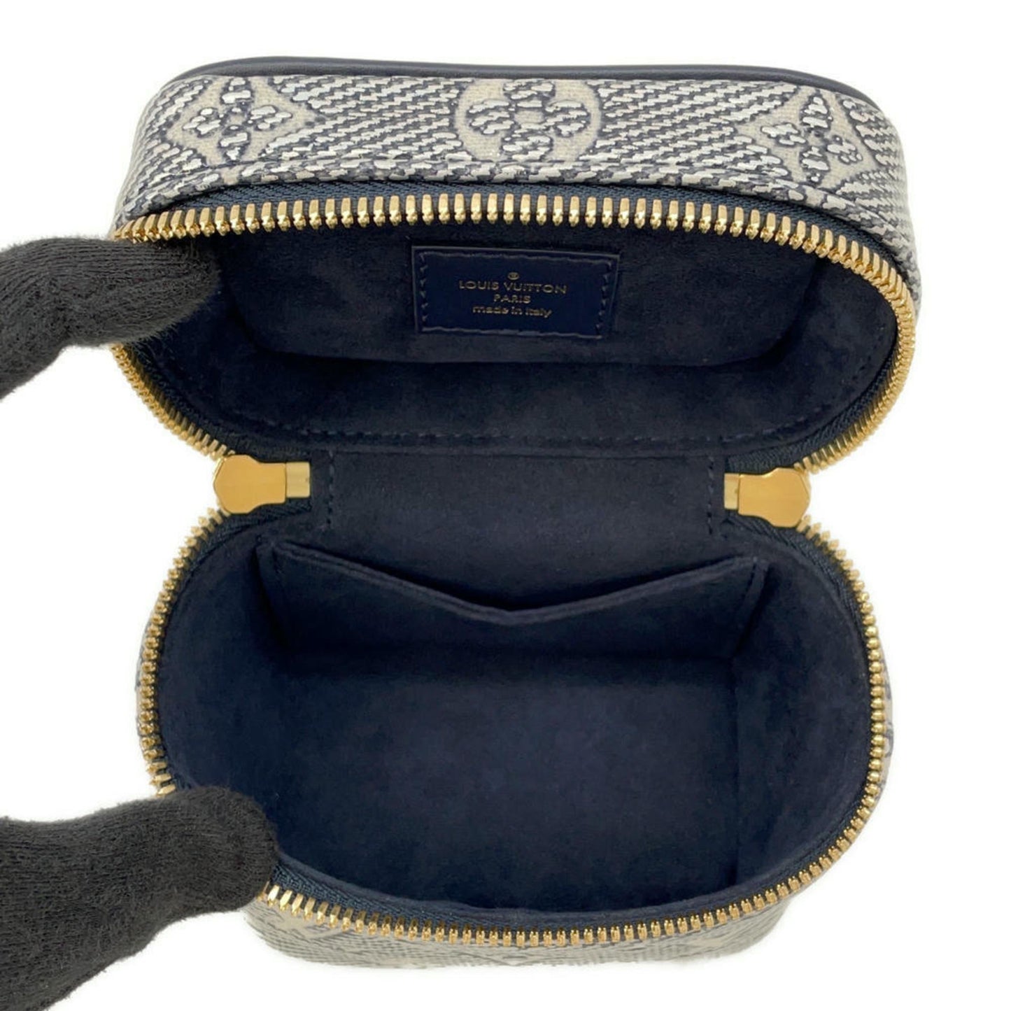 Louis Vuitton Chain Shoulder Bag Monogram Laminated Jacquard Micro Vanity M82467 Louis Vuitton