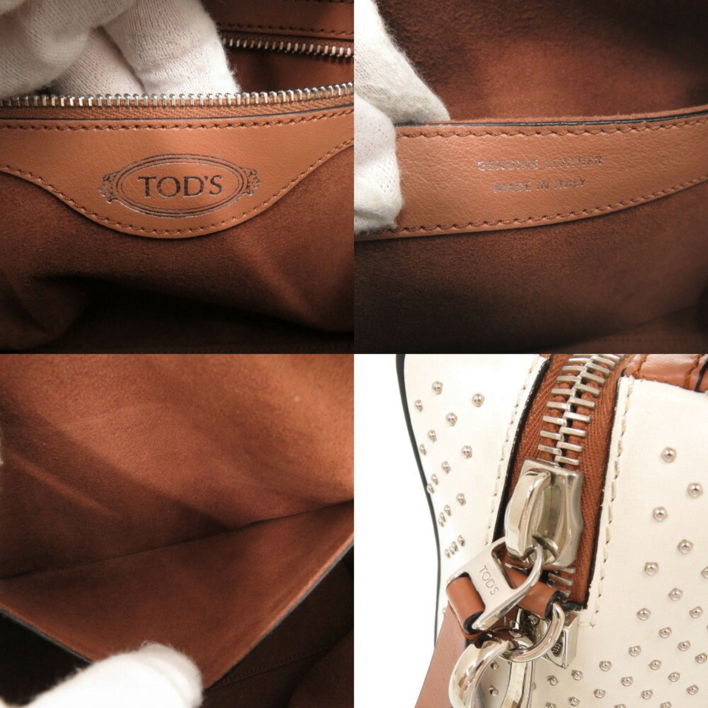 Tod'S Leather Handbag/Shoulder Bag In Brown