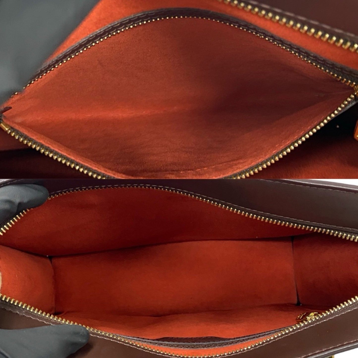 Louis Vuitton Venice Damier Leather Handbag/Mini Tote Bag
