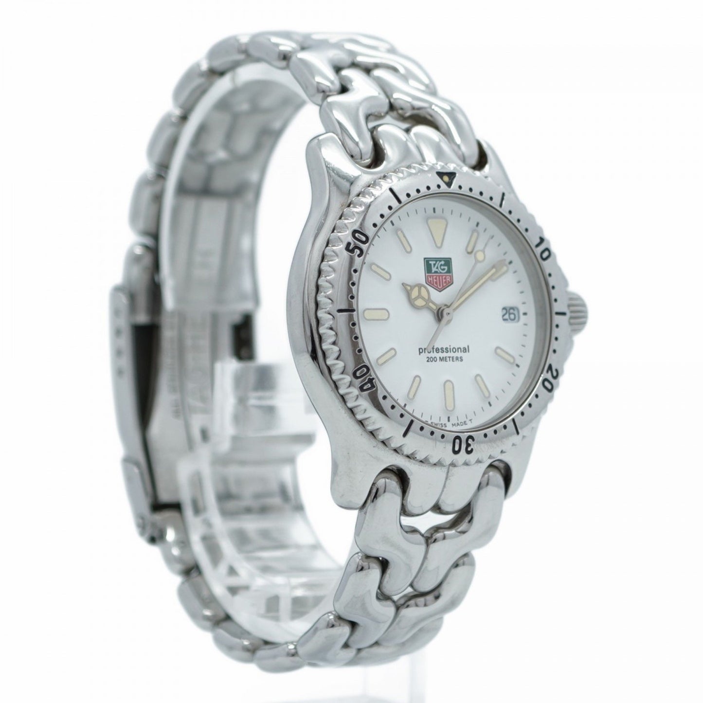 Tag Heuer Sel Date S90.813-1 White Dial