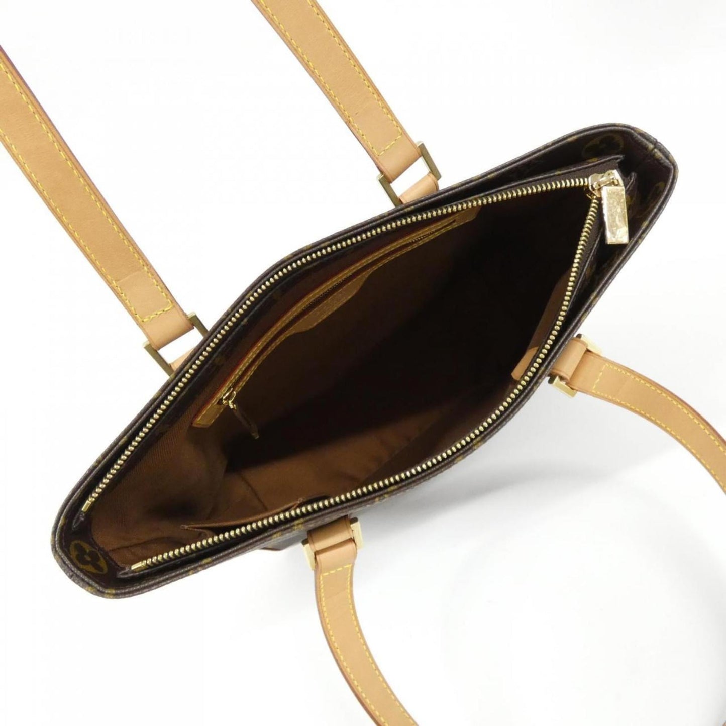 Canvas Louis Vuitton Handbag Coated