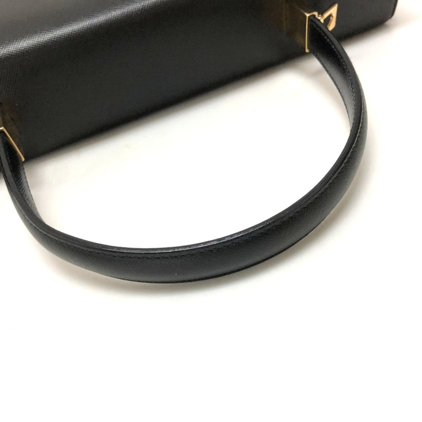 Salvatore Ferragamo Bag 2Way Hand Bag Black Goldhardware