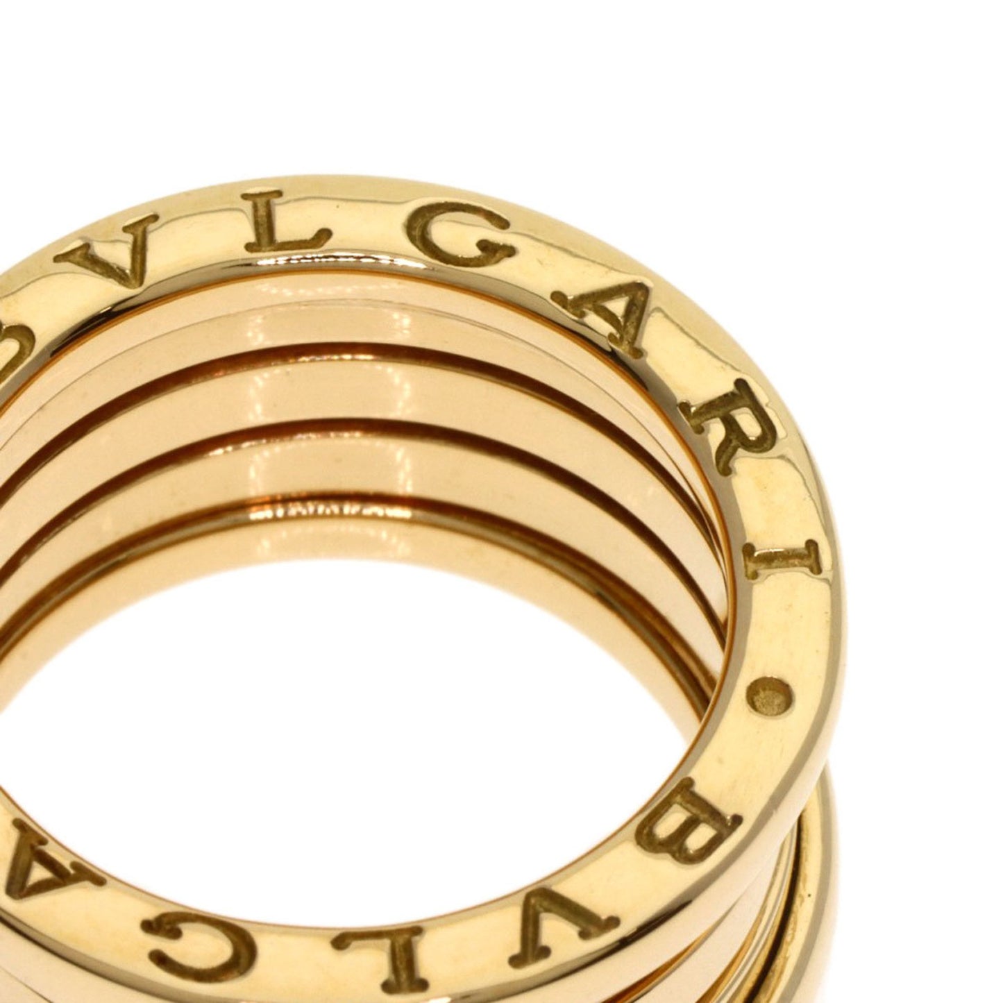 Bvlgari B-Zero1 4-Band #50 Ring In 18K Yellow Gold