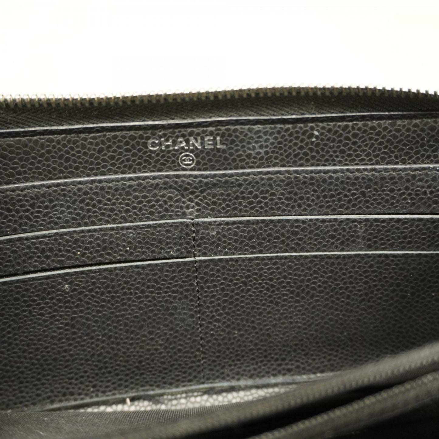 Chanel Matelasse Caviar Leather Long Wallet