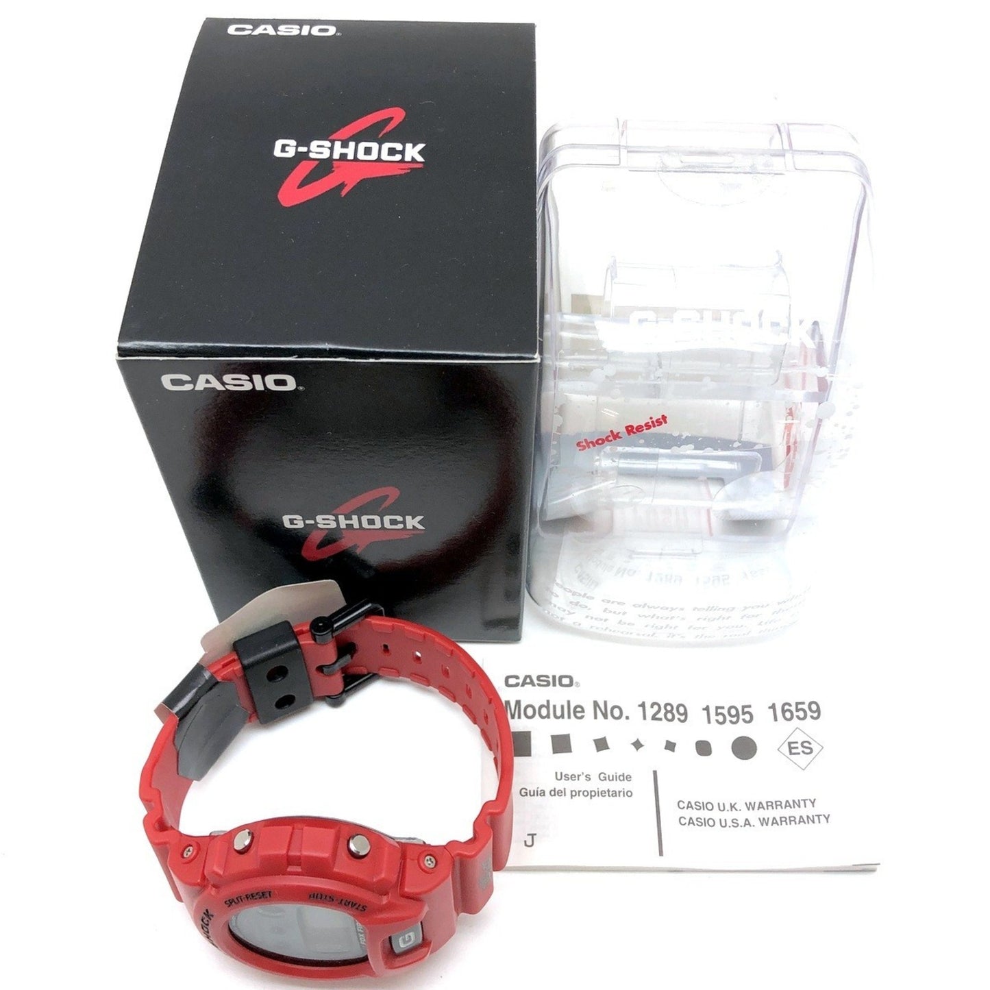 G-Shock Casio Watch Dw-6900H-4 Foxfire Thrasher Model Red Released March 1995 Mikunigaoka Store